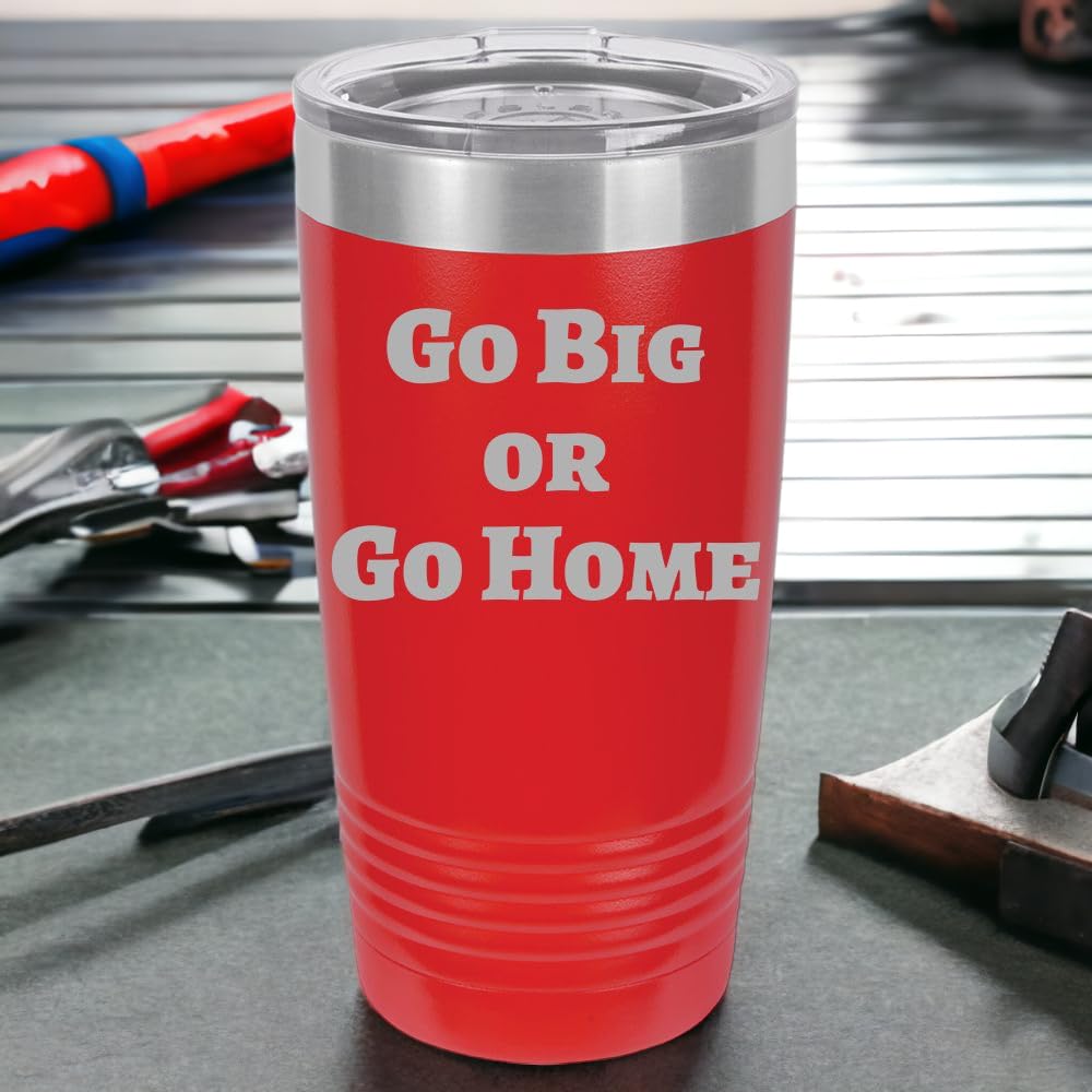 Oezzo Customized Red 20Oz Insulated Tumblers, Double Wall Personalized Bottles With Splash And Leak Proof Upgraded Slider Lid, F