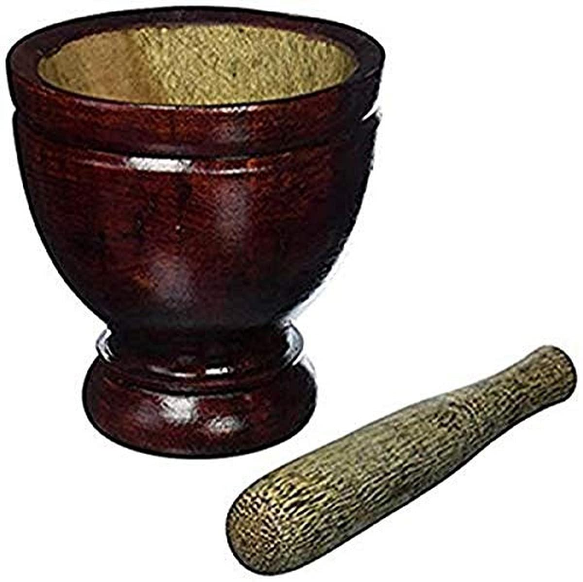 Sellergiveorbuy 8 Inches Thai Mortar Pestle Grinding Cookware Thai Food Papaya Salad Kitchen Tool From Thailand