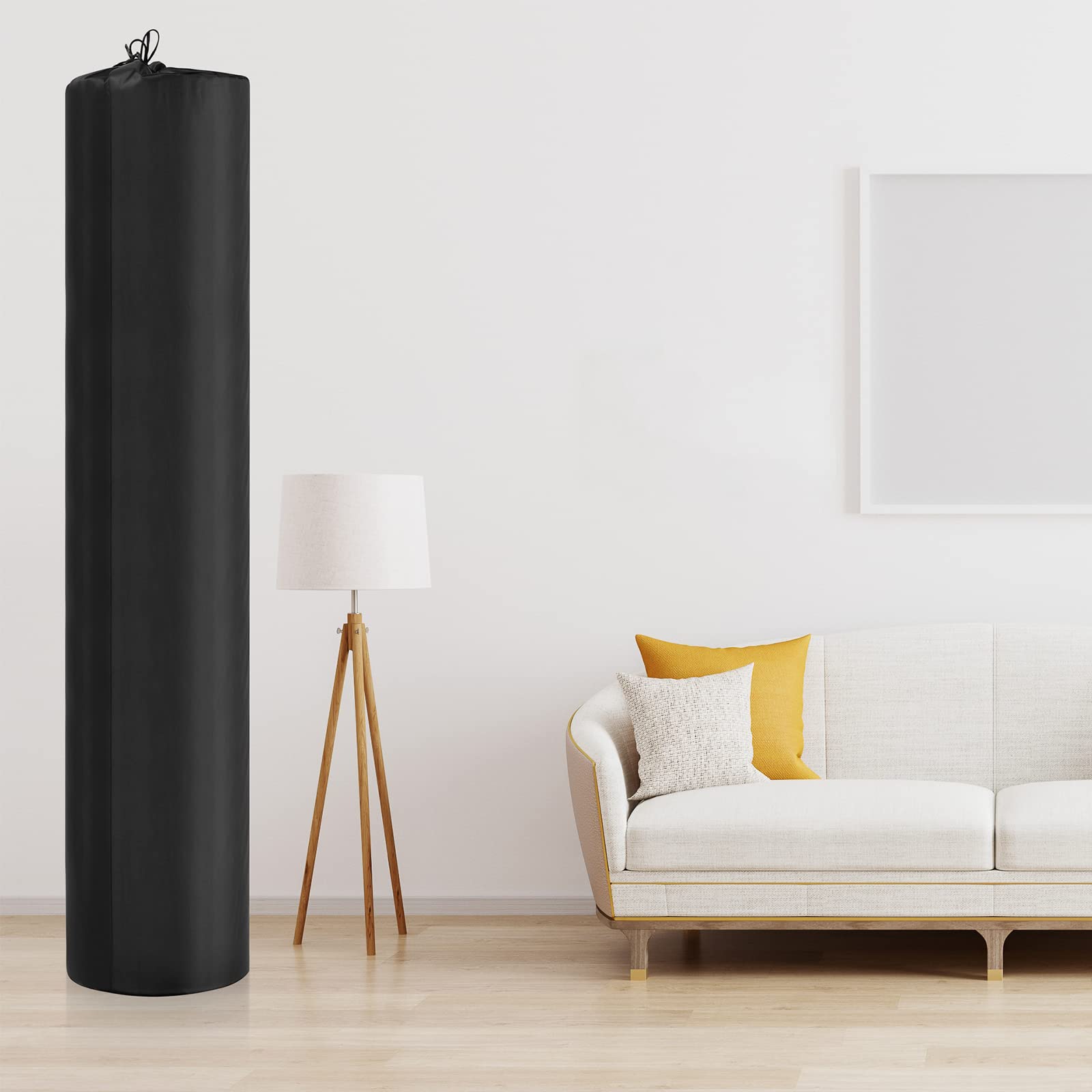 Chengu Jumbo Rug Storage Bag Fitting Rugs Up To 9 X 12 Ft, Protection For Rolled Rug 24 X 130 Inch, Large Nylon Dustproof Drawst