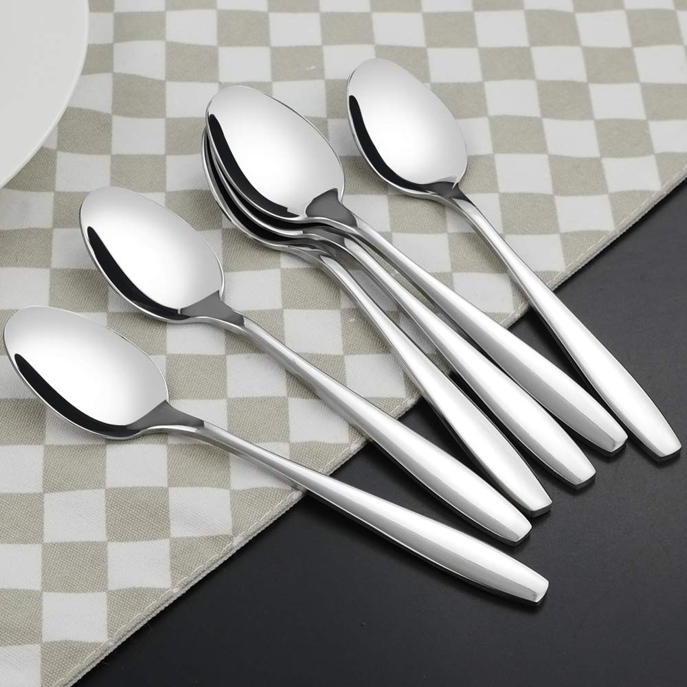 Ggbin 12 Pieces Stainless Steel Tea Spoon For Home Or Coffee House, 5.9 Inches