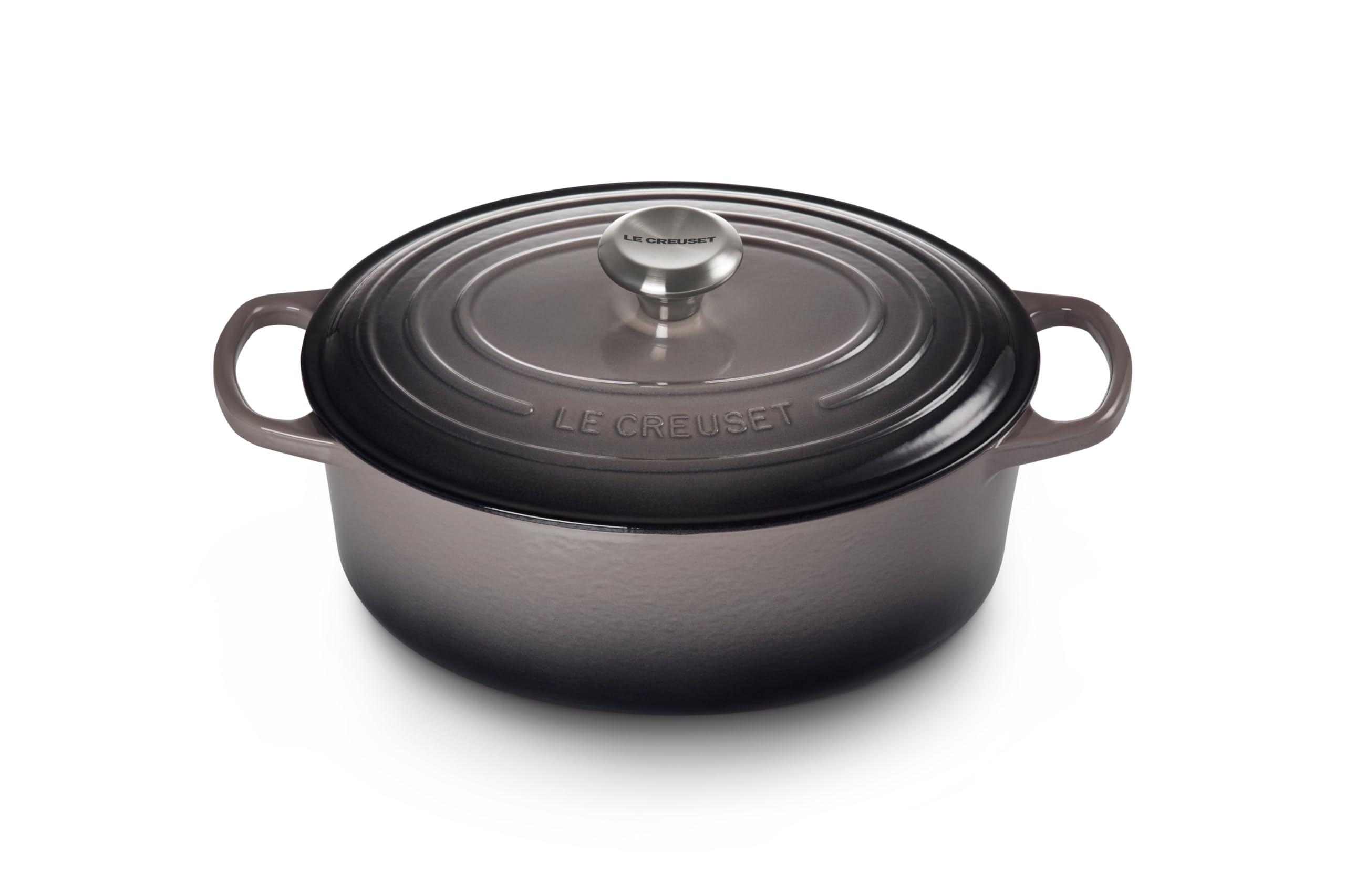 Le Creuset Enameled Cast Iron Signature Oval Dutch Oven, 5 Qt. , Oyster