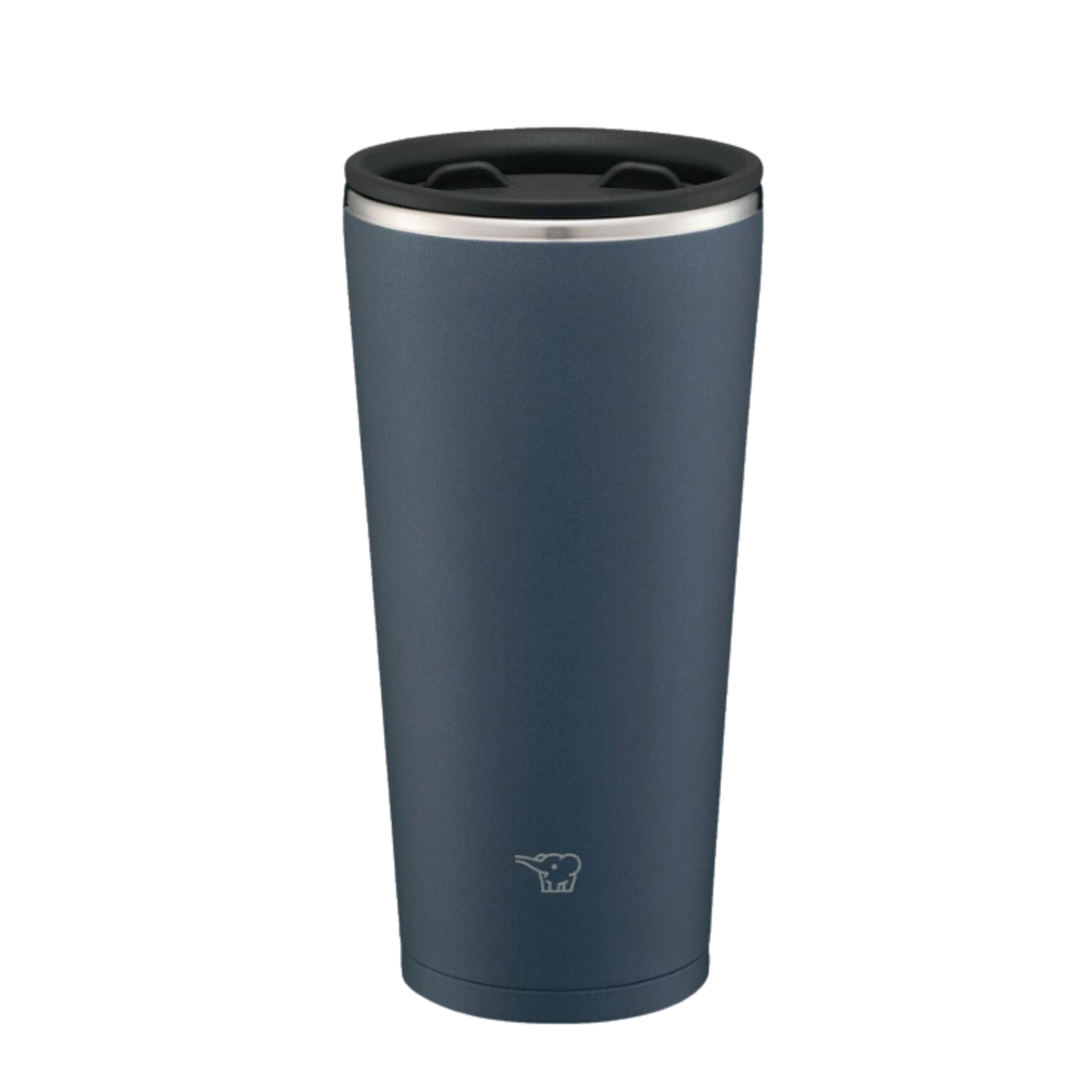Zojirushi SXFA45BM Stainless Steel Tumbler with Lid, Rotary Open and Close Lid, Hot and Cold Retention, Office Work, Home Time