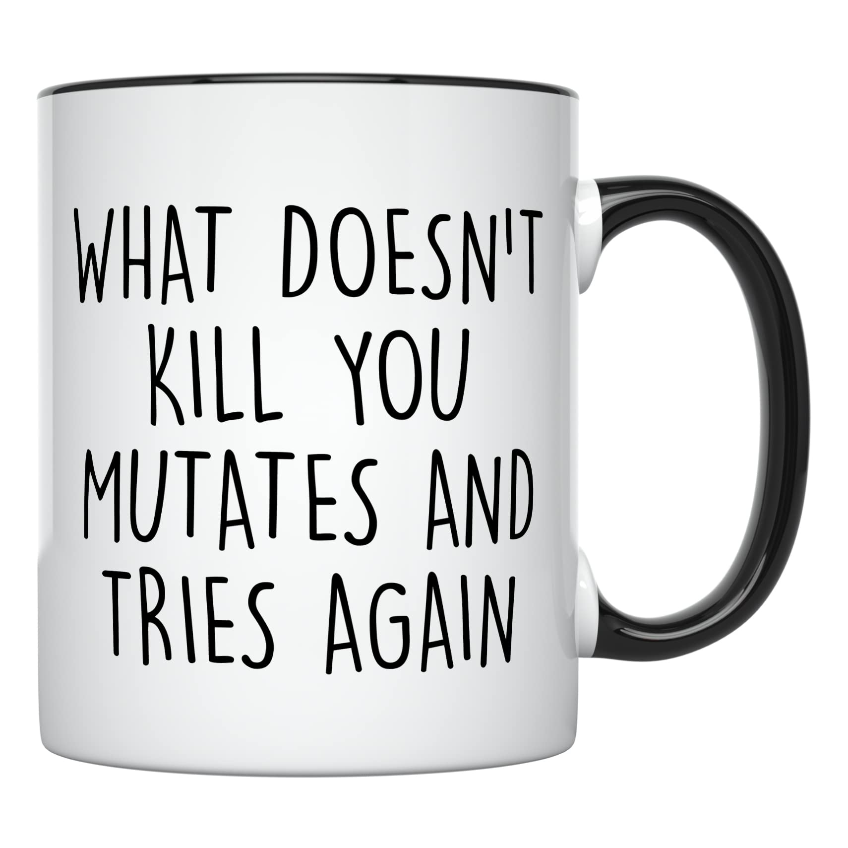 Younique Designs Get Well Mug For Men And Women, 11 Ounces, Funny Covid Cup, Quarantine Coffee Mug For Adults, Covid 19 Mug (Bla