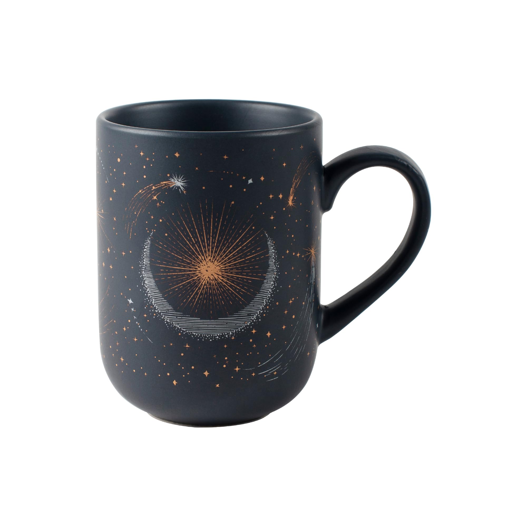 Fringe Studio Josephine Mug SHOOTING STAR, 3.25 x 4.38, 12 fl. oz, Memento Collection (770021)