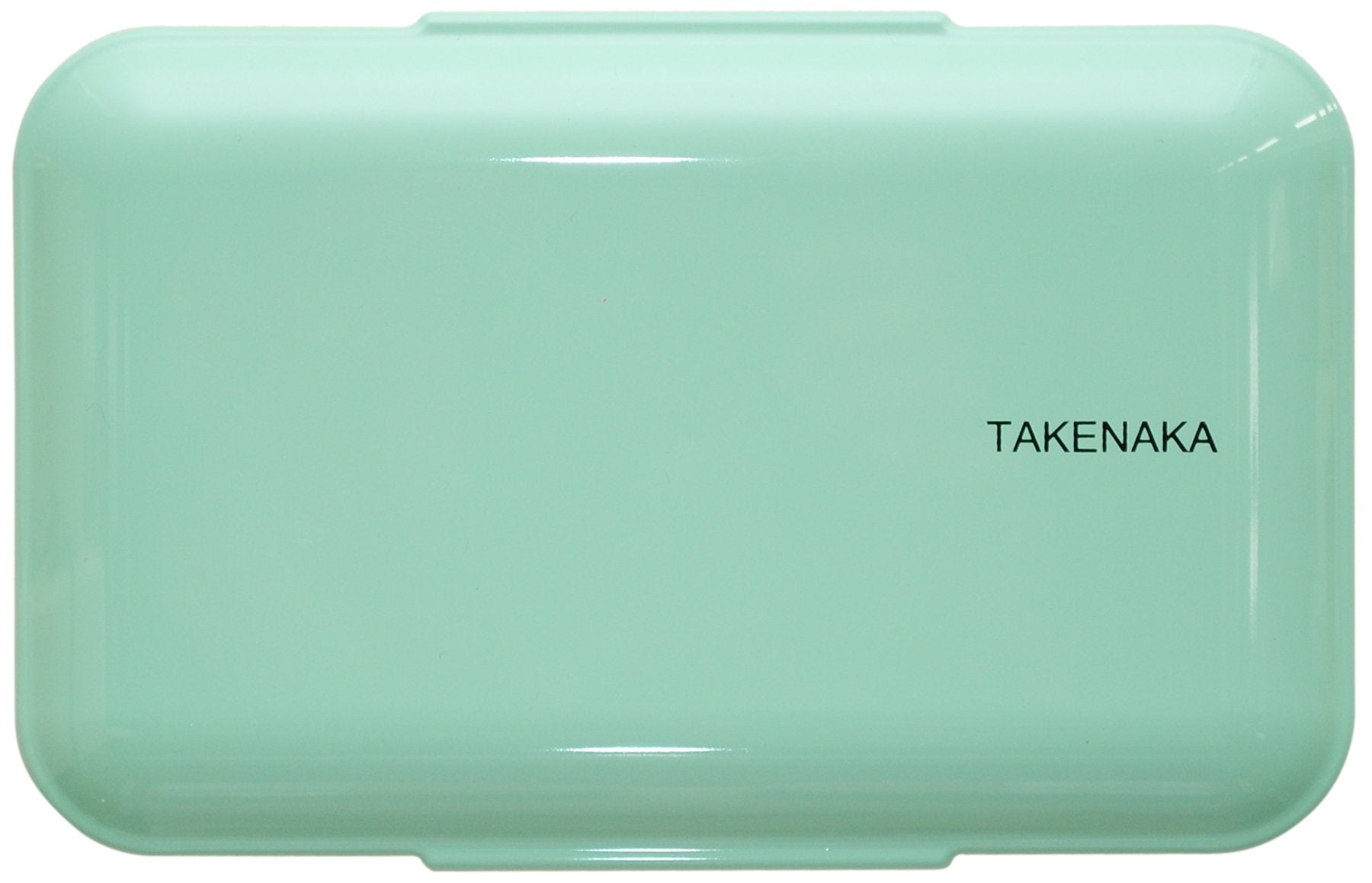 Takenaka Bento Bite From, Eco-Friendly And Sustainable Japanese Style Bento Lunch Box, Made Of Recycled Plastic Bottles(Peppermi