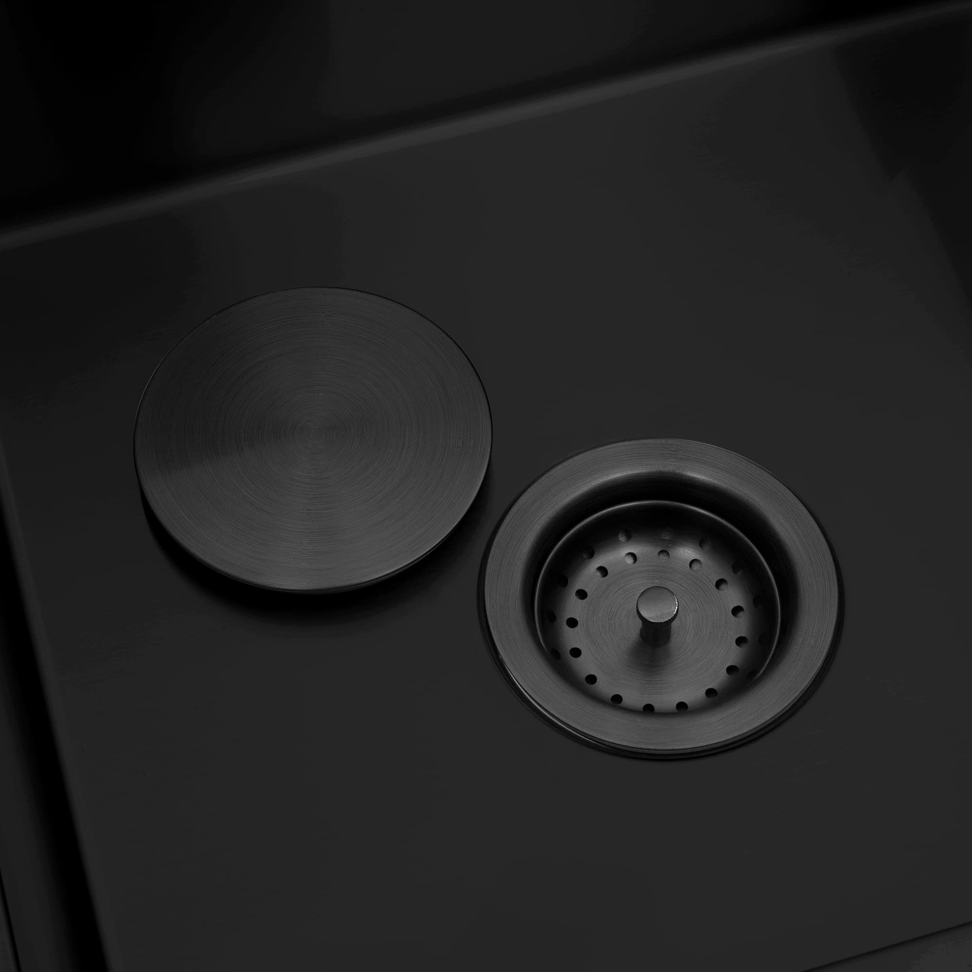 Lqs Kitchen Sink Drain Assembly, Sink Drain Basket Strainer Stainless Steel, Removable Sink Strainer Basket And Stopper With Dec