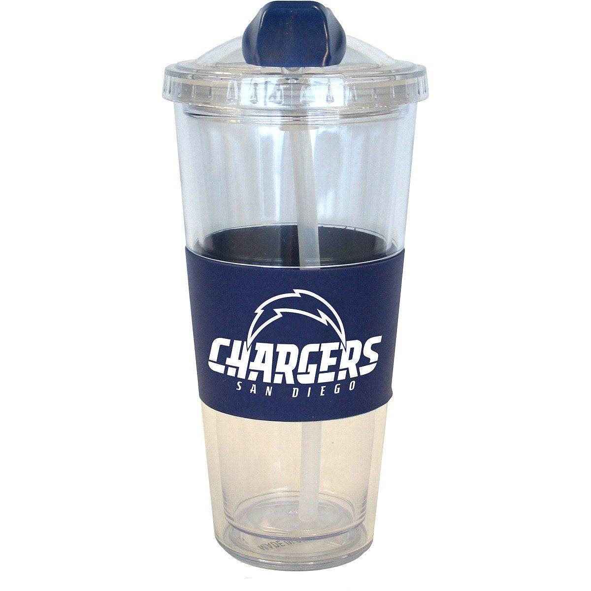 Minnesota Vikings Tumbler No Spill Straw Style