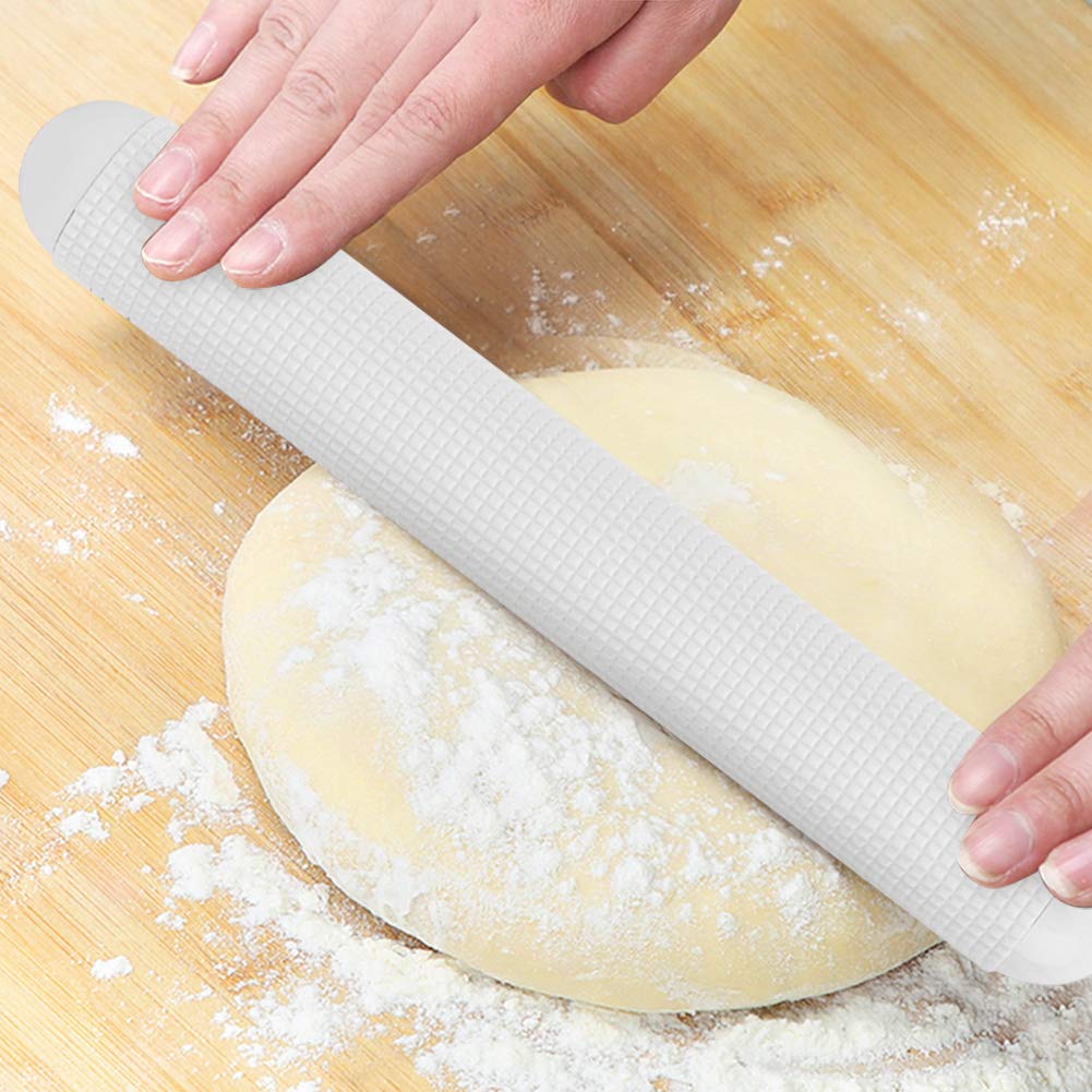 Plastic Non-Stick Rolling Pin Fondant Cake Dough Roller No Handle Rolling Kit For Baking Kitchen Tool Rolling Pins