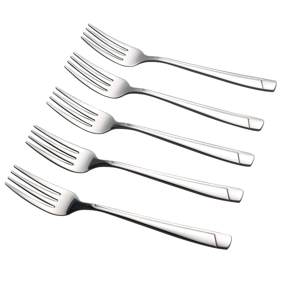 Cand Stainless Steel Dessert Forks, 6.7-Inch, 16-Piece
