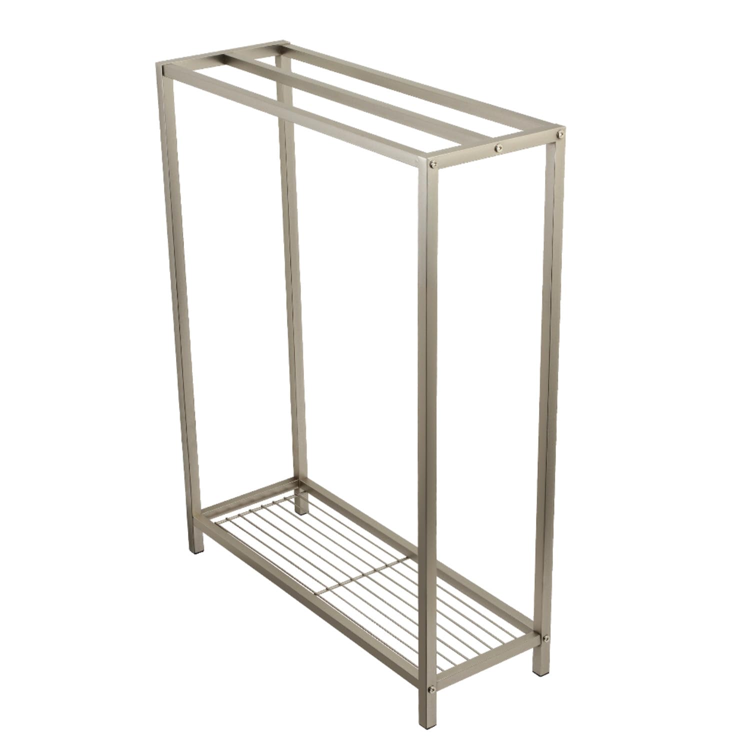 Kingston Brass Scc8358 Edenscape Freestanding Towel-Rack, Brushed Nickel