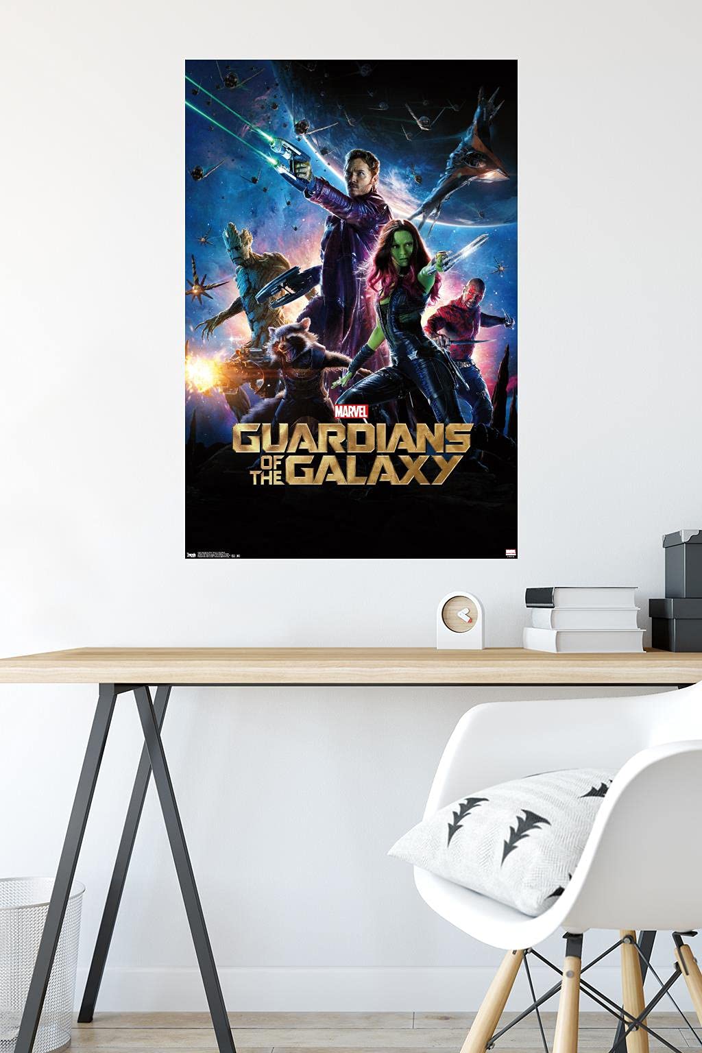 Trends International Marvel Cinematic Universe - Guardians Of The Galaxy - One Sheet Wall Poster, 22.375'' X 34'', Premium Unfra