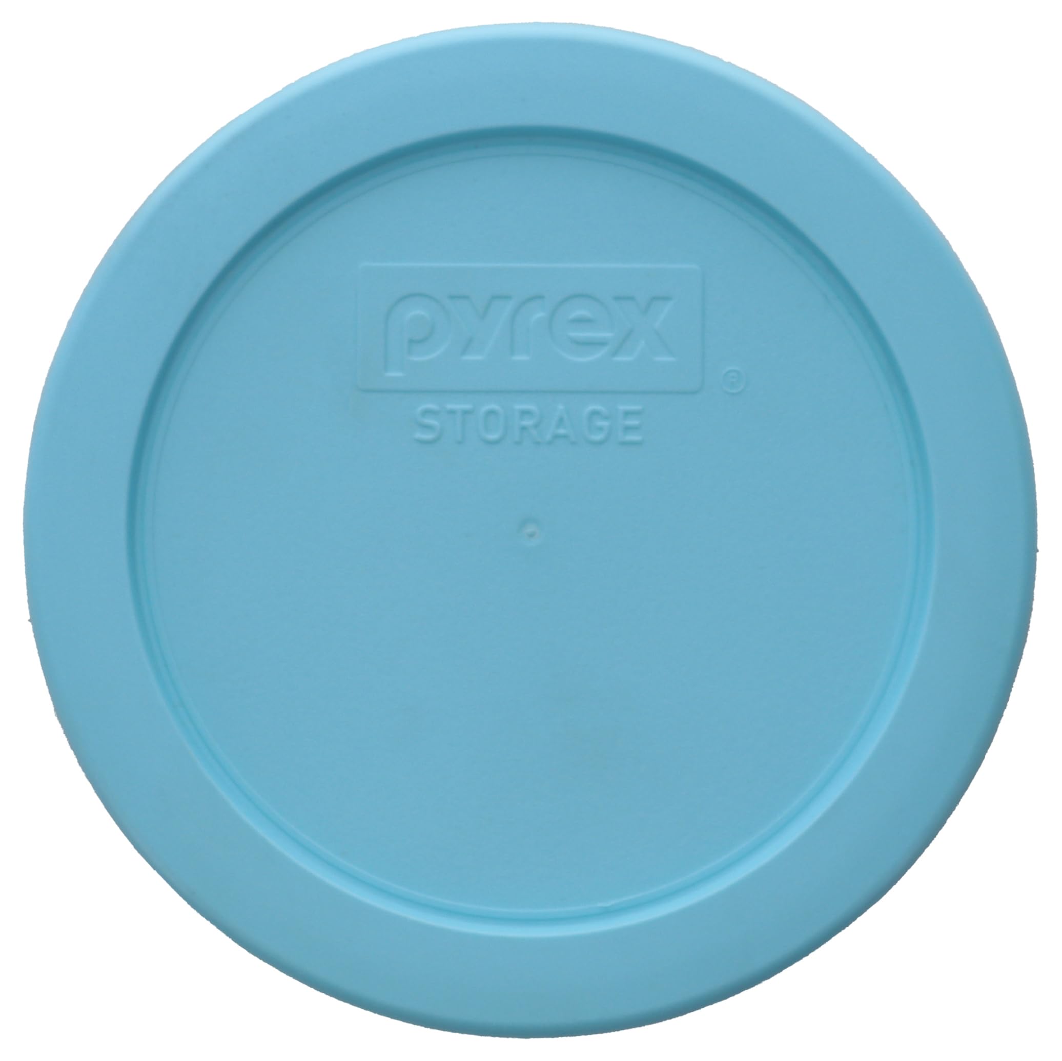 Pyrex 7200-Pc 2-Cup Splash Blue Replacement Food Storage Lid - 2-Pack Made In The Usa