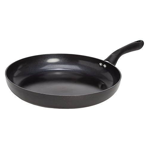 Ecolution Grande Non-Stick Fry Pan With Handle, Aluminum, 12.5'' Large, Black
