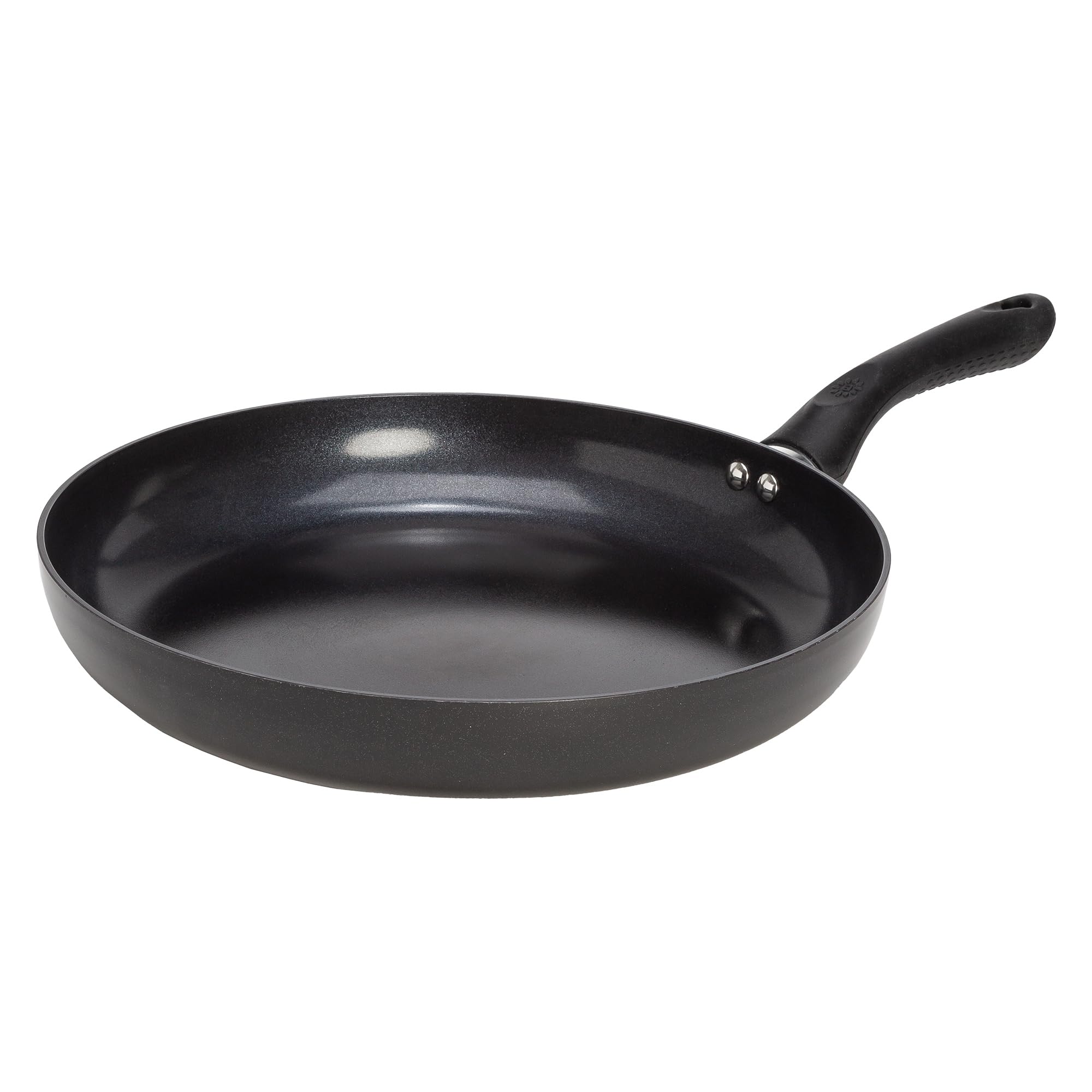 Ecolution Grande Non-Stick Fry Pan With Handle, Aluminum, 12.5'' Large, Black
