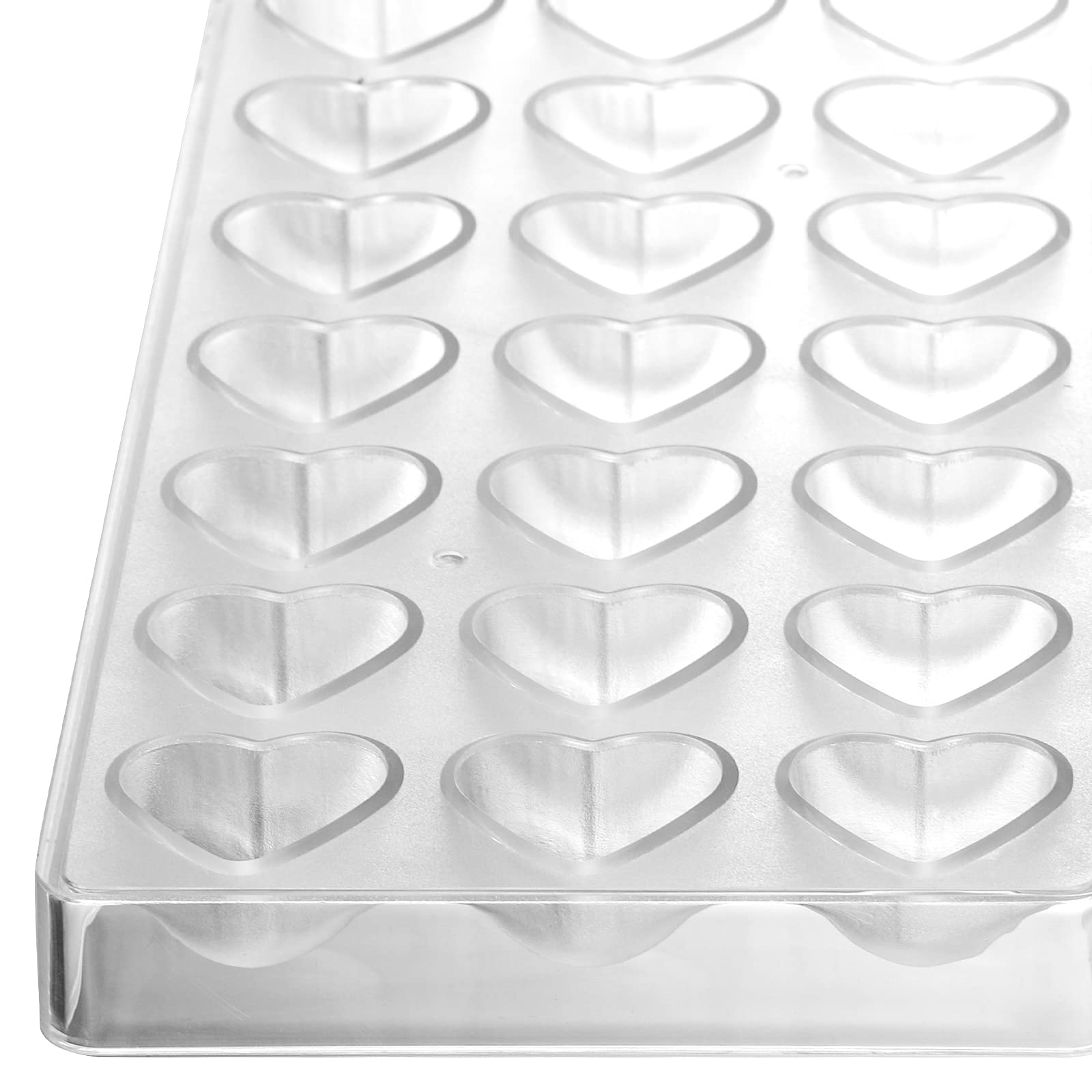 Zeayea 4 Pack 87 Grids Polycarbonate Chocolate Mold, Candy Making Mold, Diy Mold Cookie Tray For Mousse Jelly Candy Chocolate, C