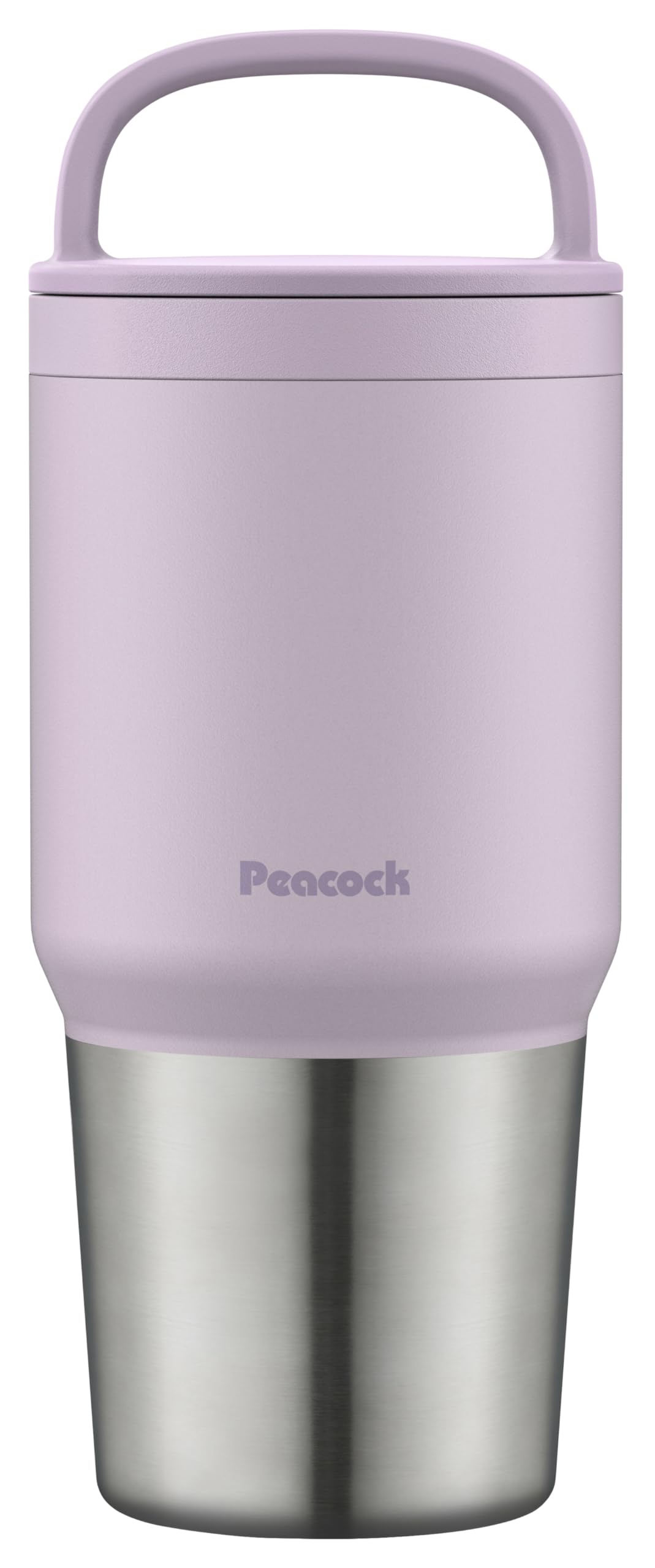 Thepeacock AEF60 AV Coffee Bottle, 20.9 fl oz (600 ml), Includes Lid, Dishwasher Safe, Handle, Stainless Steel Bottle, Easy to
