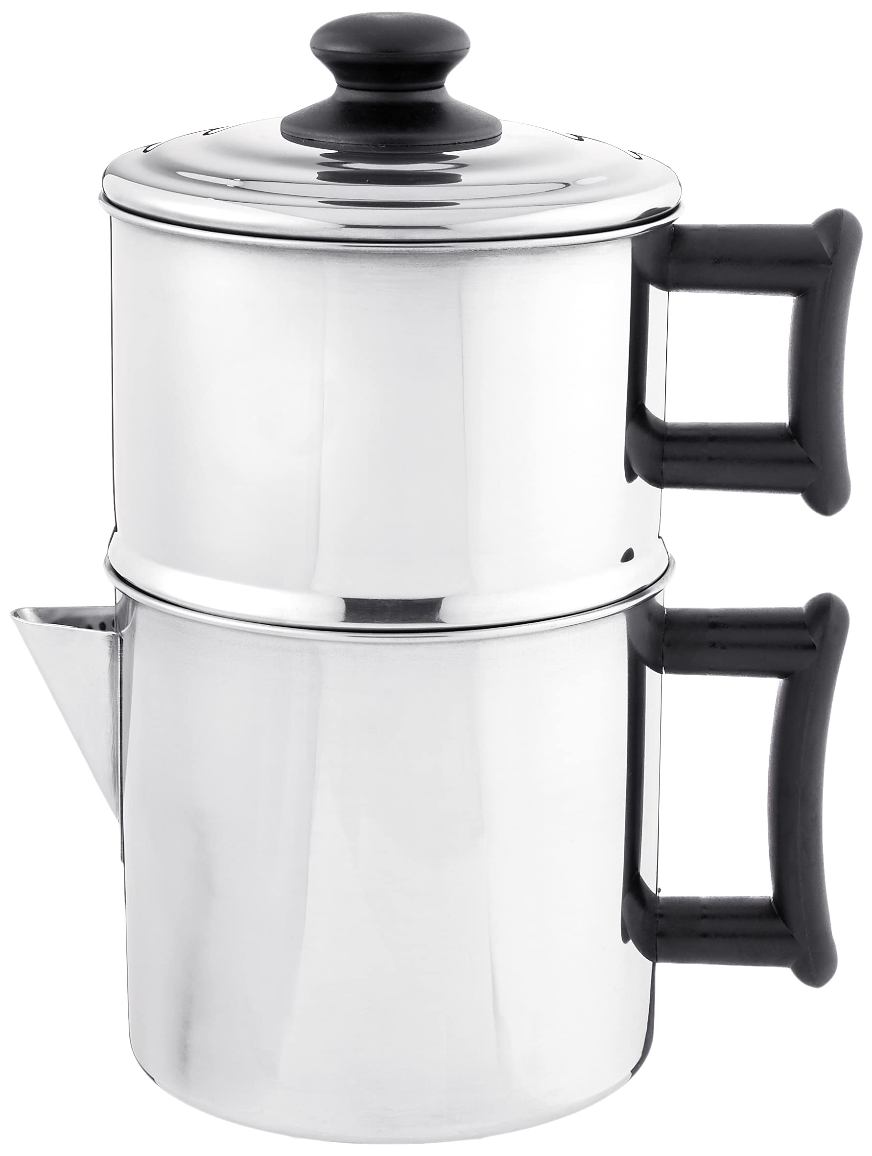 Lindys Stainless Steel 10 Cup Drip Coffee Maker, Stovetop Coffee maker, Coffee Pot