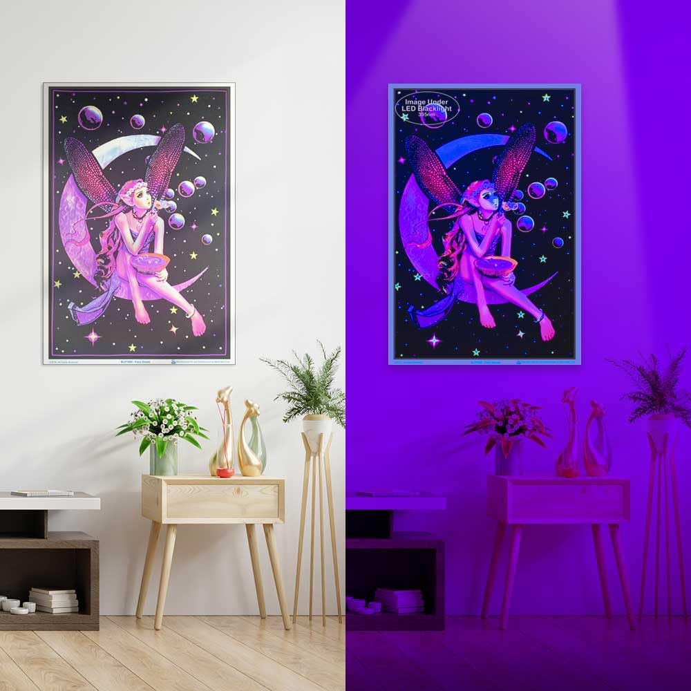 Fairy Dream - Laminated Blacklight Poster - 23.5'' X 35.5''