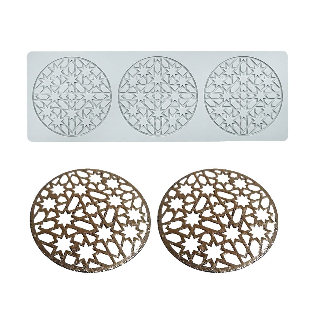 Hollow Leaf Silicone Molds Lover Heart Chocolate Molds Geometry 3D Silicone Mould Chocolate Candy Leaf Mold Sugar Craft Cake Dec