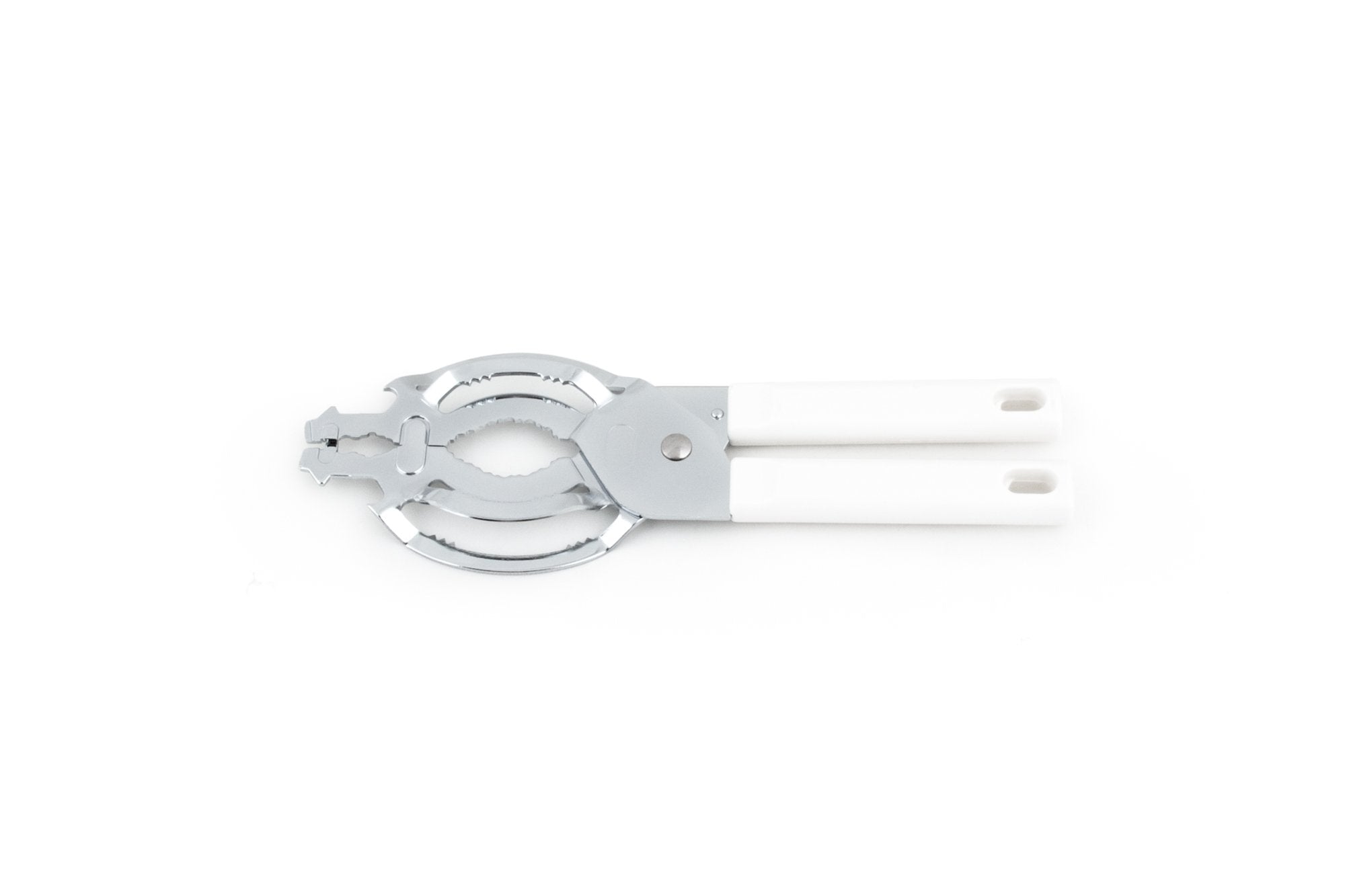 Farm To Table Jar And Bottle Vise/Opener 9 Inch White