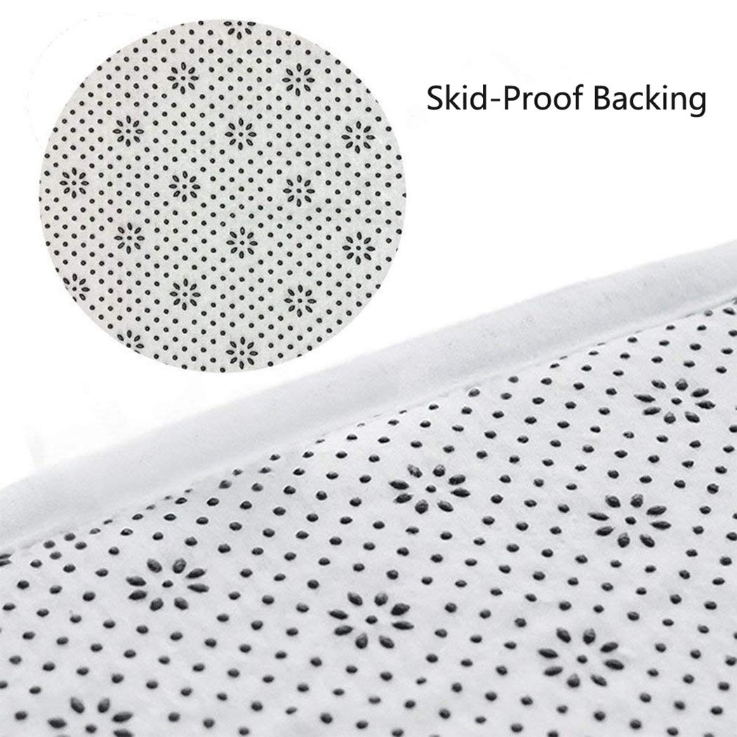 Britimes Bath Mat For Bathroom, Bathroom Mats Rugs No Silp, Beach Seashells Starfish Sand Washable Cover Floor Rug Carpets Floor