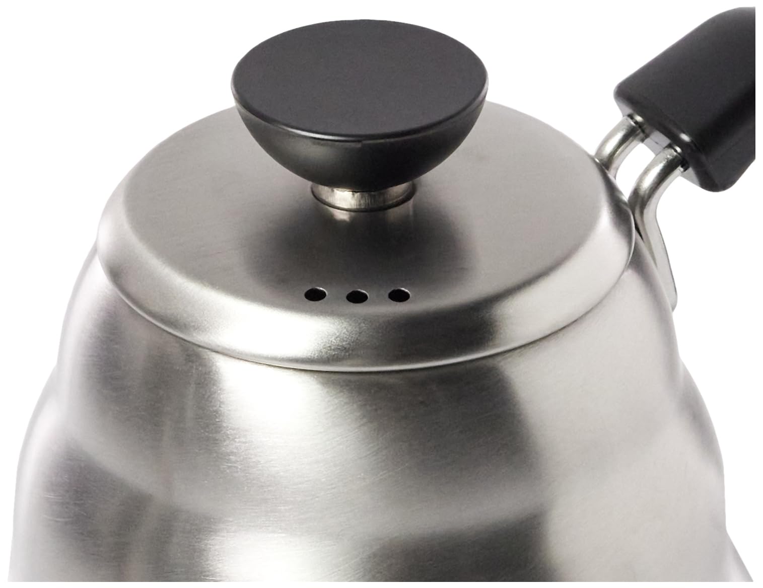 Hario V60 ''Buono'' Drip Kettle Stovetop Gooseneck Coffee Kettle 1.2L, Stainless Steel, Silver