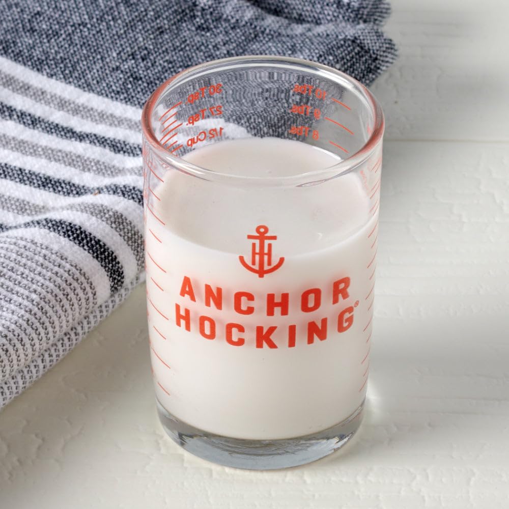 Anchor Hocking 5-Ounce Measuring Glass - Clear Glass, Single Size, Model 91016L13