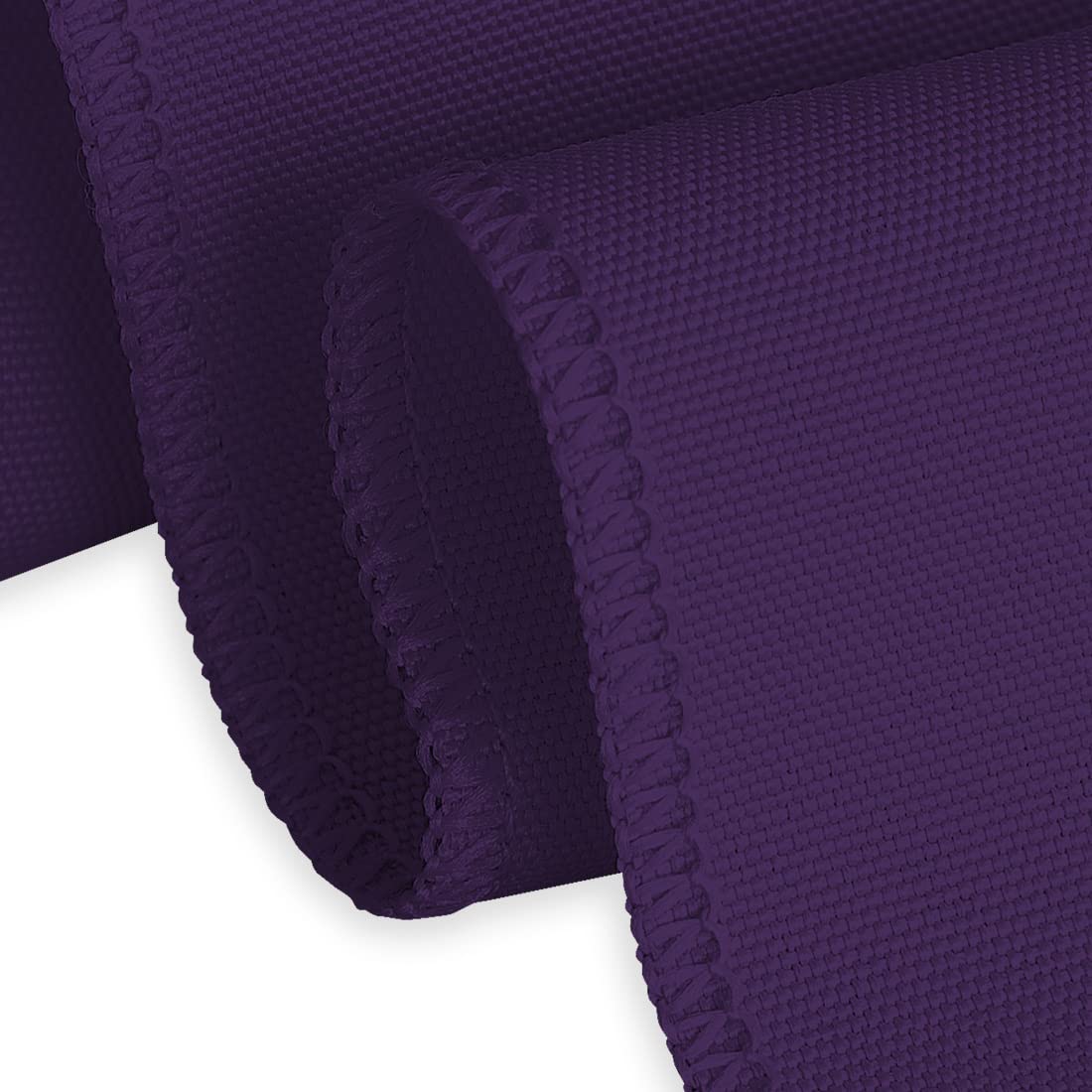 LinenTablecloth 108-Inch Round Polyester Tablecloth Purple