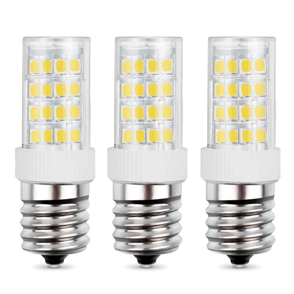 Gaormii Led Microwave Appliance Light Bulb For Refrigerator Range Hood Over Stove Equivalent 40W Incandescent Bulb E17 Intermedi