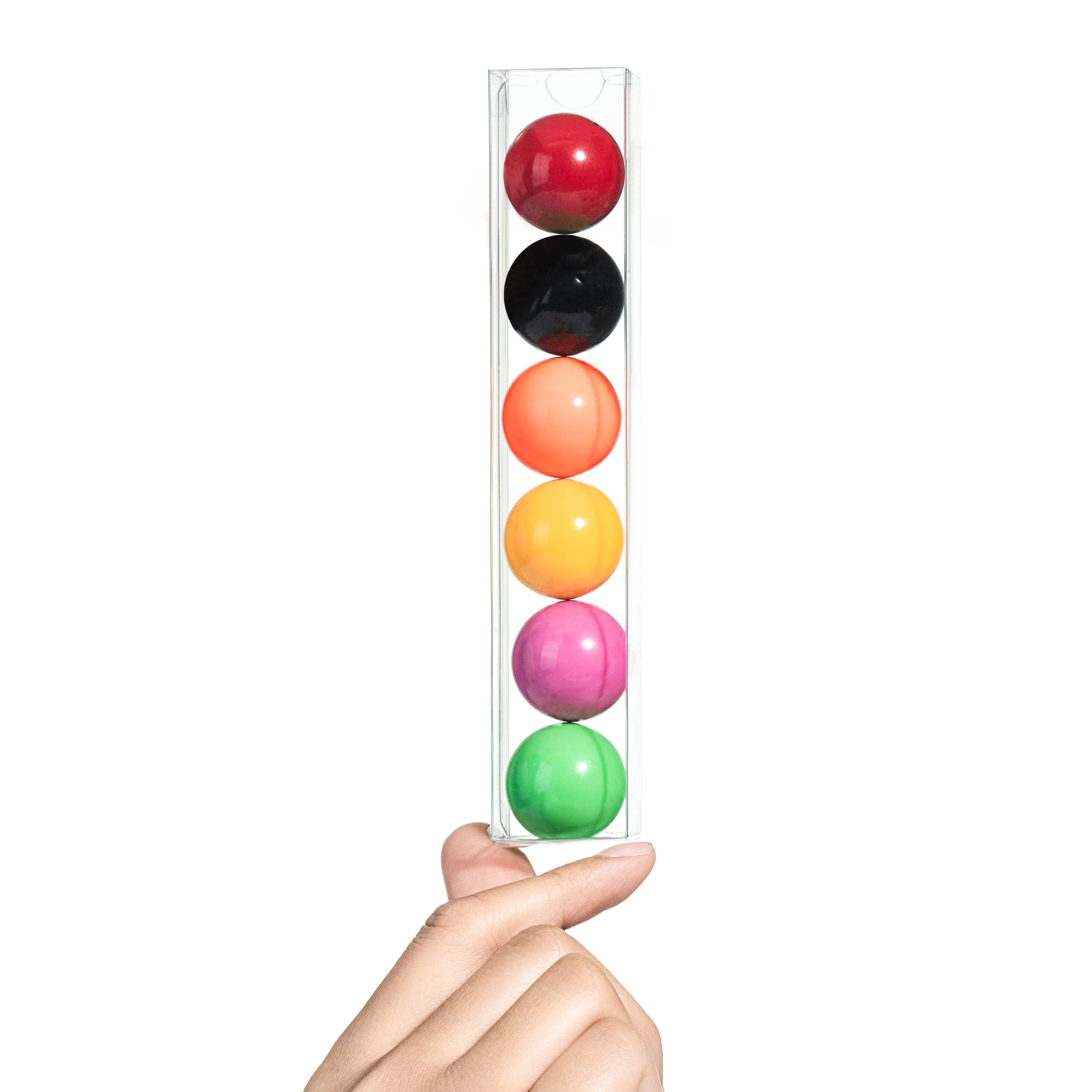 Jcxpack 36Pcs Gumball Tubes Party Favor, Clear Gumball Boxes For 6, Gumball Candy Container