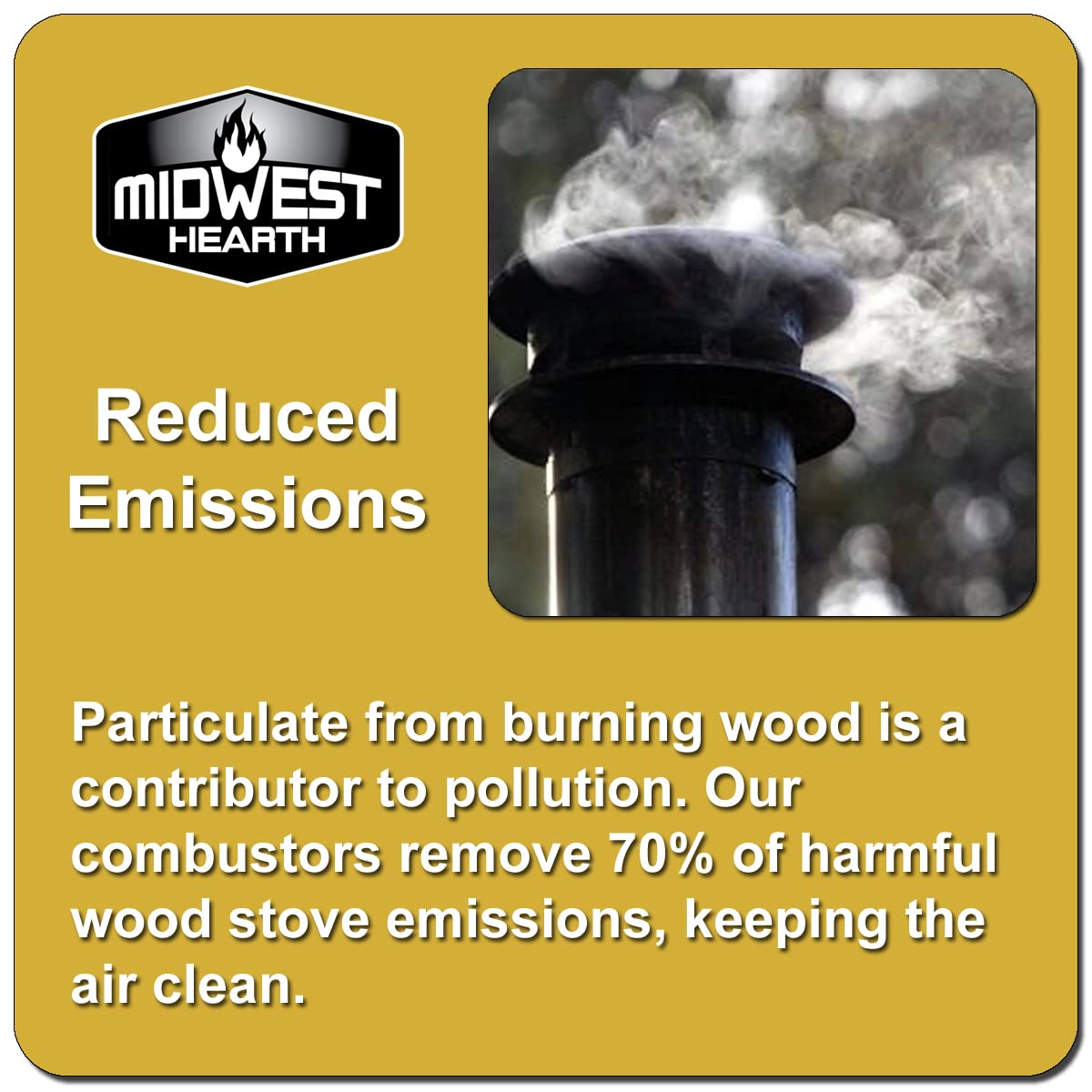 Midwest Hearth Wood Stove Catalytic Combustor Replacement Catalyst Blaze King Dutchwest Sequoia (7'' X 2'' Round Ceramic)