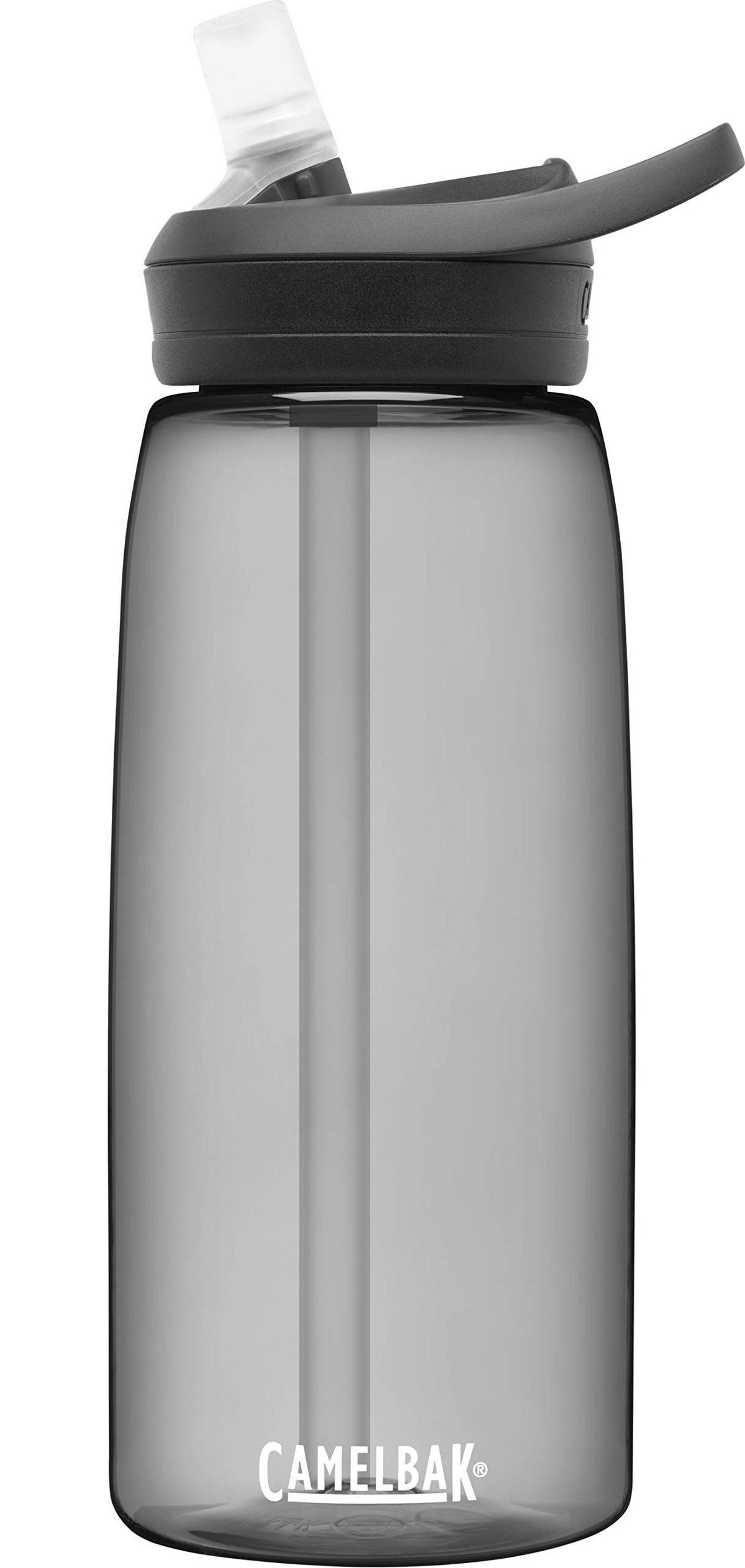 Camelbak Eddy+ Water Bottle With Tritan Renew - Straw Top 32Oz, Charcoal