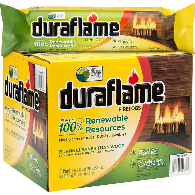 Duraflame Natural Fire Logs 6 Lb - Case Of 9 (?N? ???K)