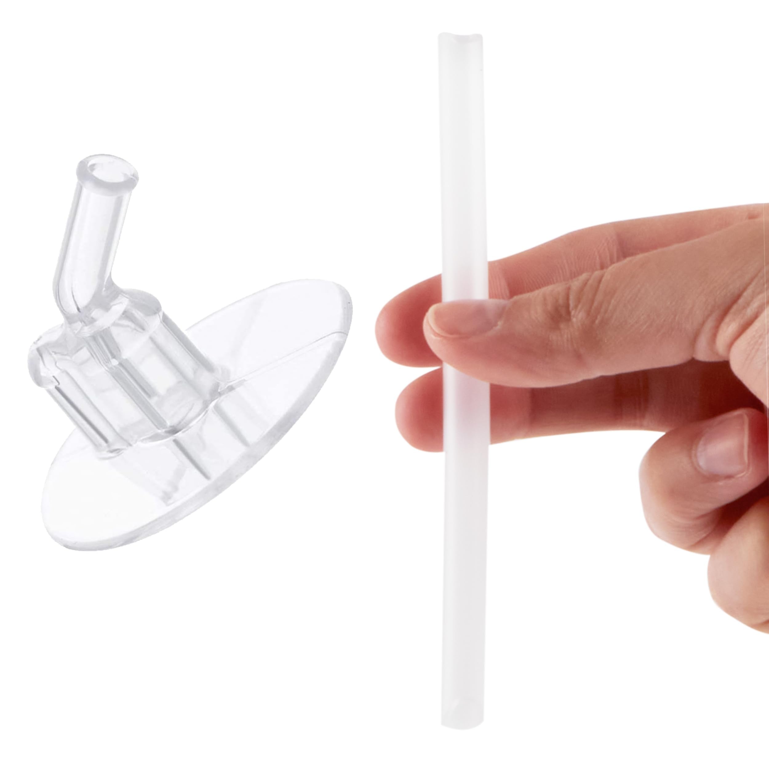 Thermos Funtainer 12 Ounce Insulated Kids Water Bottle Replacement Straws, 2 Pack