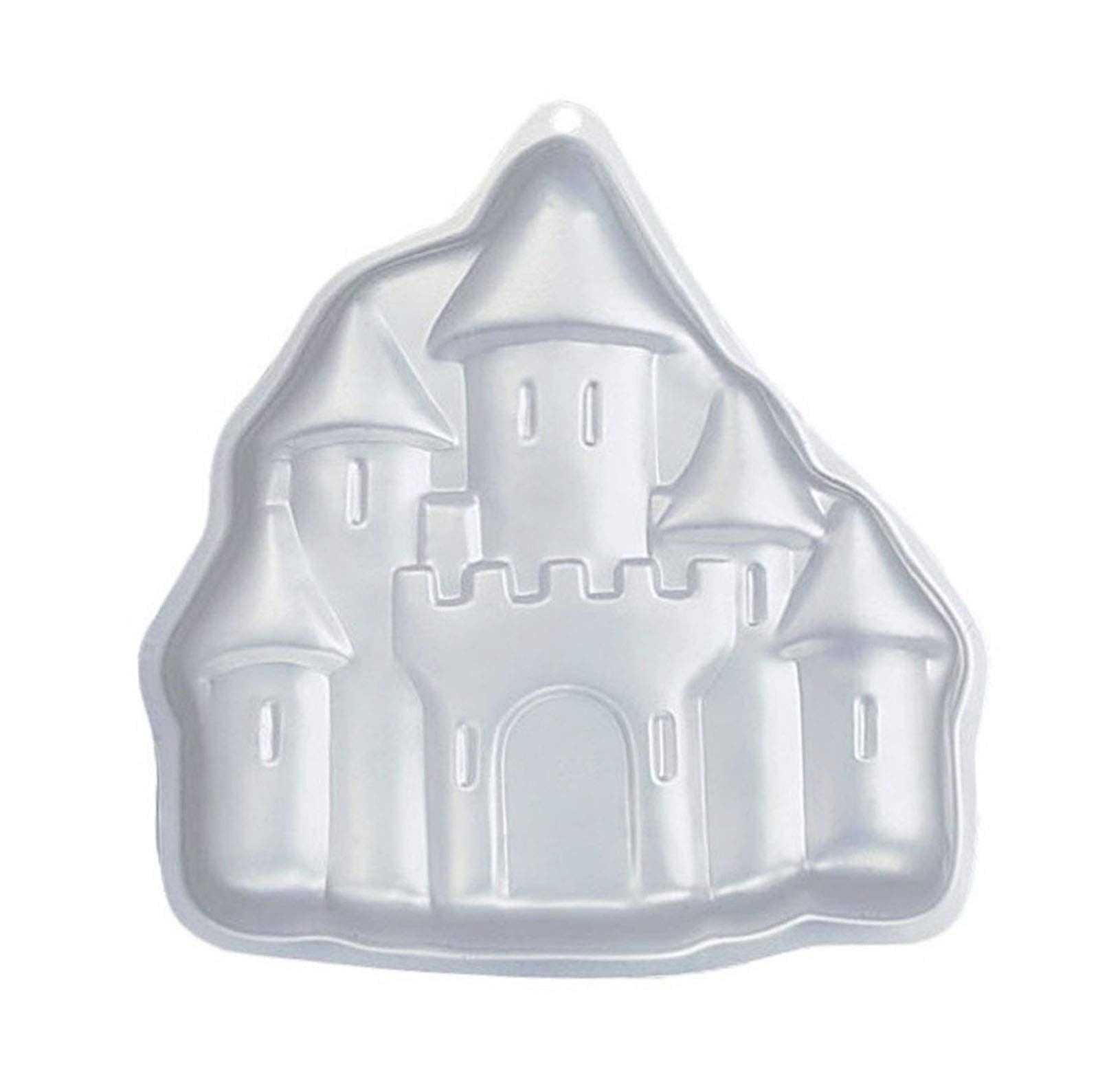 Zdywy 10.5 Inch Castle Shaped Aluminum 3D Baking Mould Cake Mold Tin Birthday Cake Pan - Castle