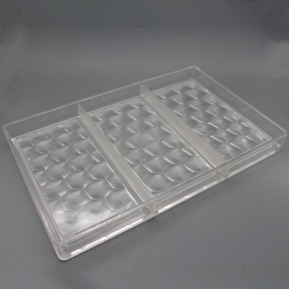 3D Cubes Polycarbonate Chocolate Bars Mold