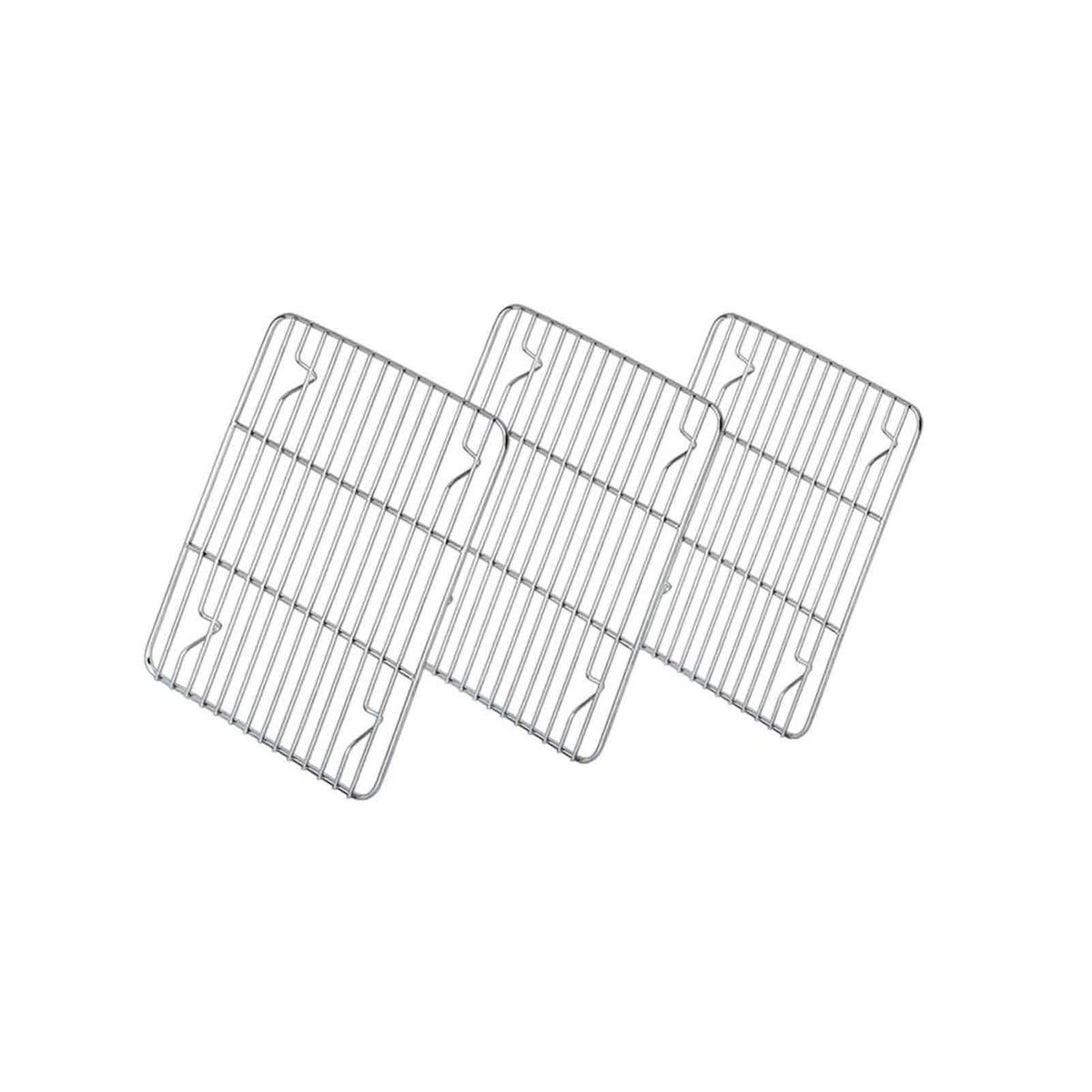 Teamfar Baking Rack, Stainless Steel Cooling Roasting Rack For Toaster Oven Pan, Healthy & Non Toxic, Sturdy & Rust Free, Oven &