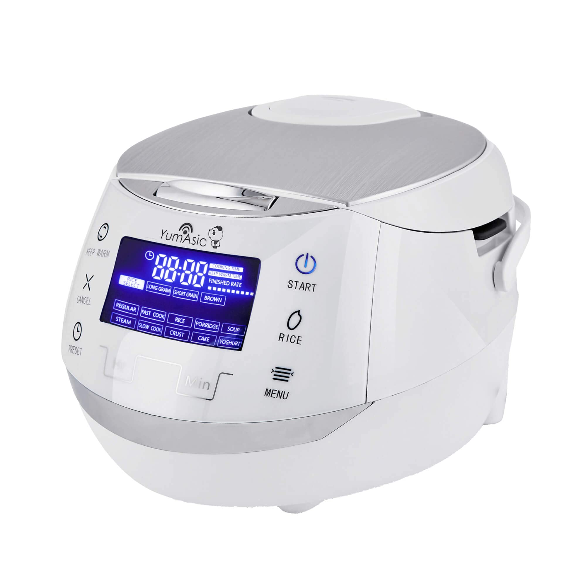 Yum Asia Sakura Rice Cooker With Ceramic Bowl And Advanced Fuzzy Logic (8 Cup, 1.5 Litre) 6 Rice Cook Functions, 6 Multicook Fun