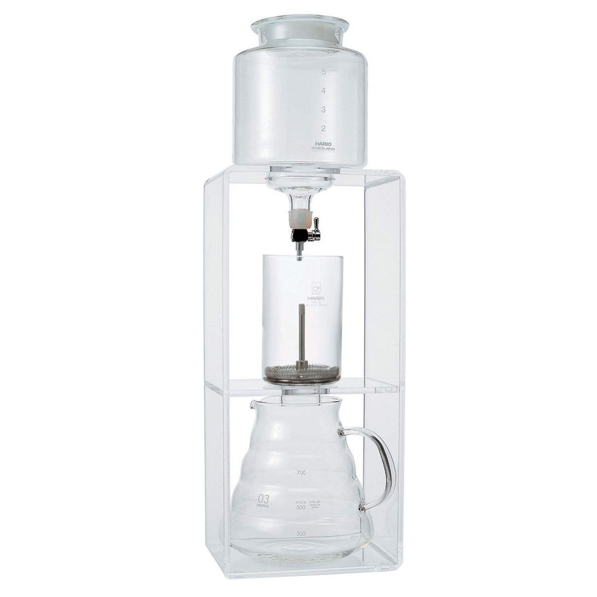 Hario Slow Drip Coffee Brewer, 780Ml, Clear