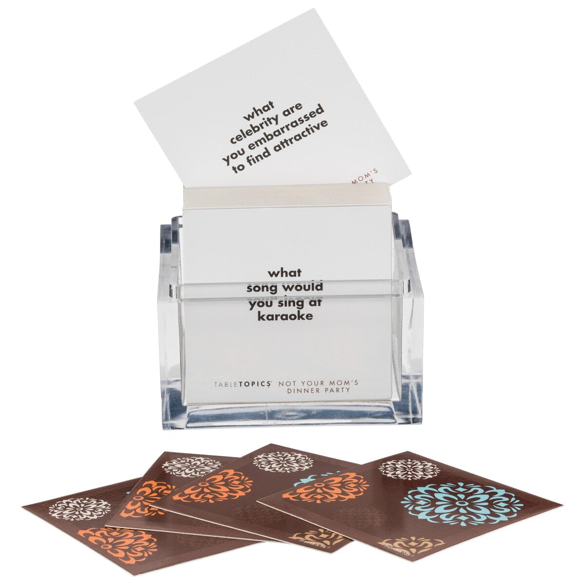 Tabletopics Not Your Mom'S Dinner Party - 135 Question Cards Game - Fun Conversation Starter Cards, Start Exciting & Provocative