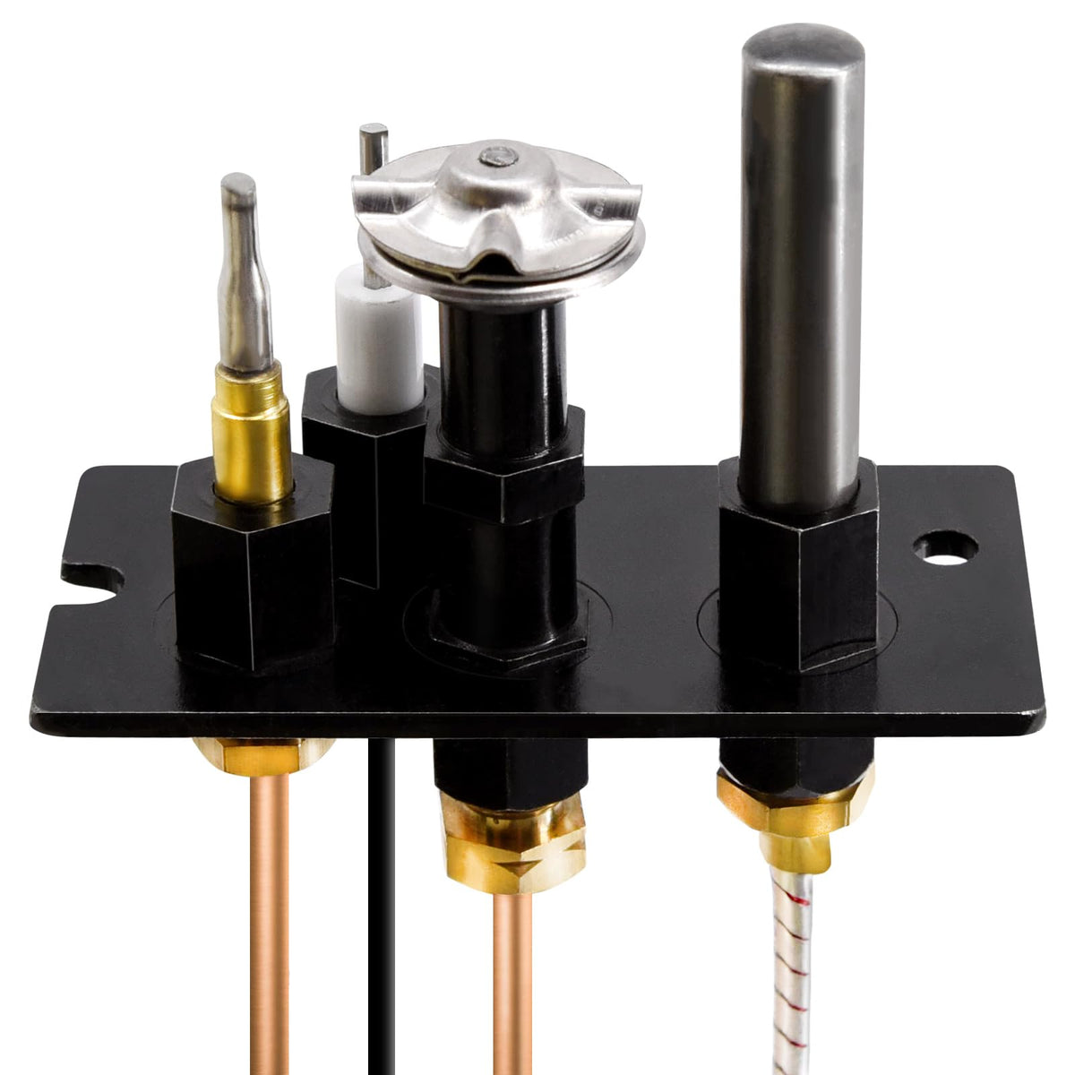 Hiorucet 10002264 Natural Gas 3 Way Pilot Assembly Kits For Hht, Majestic, Monessen, Temco, And Vermont Castings Fireplaces, Srv