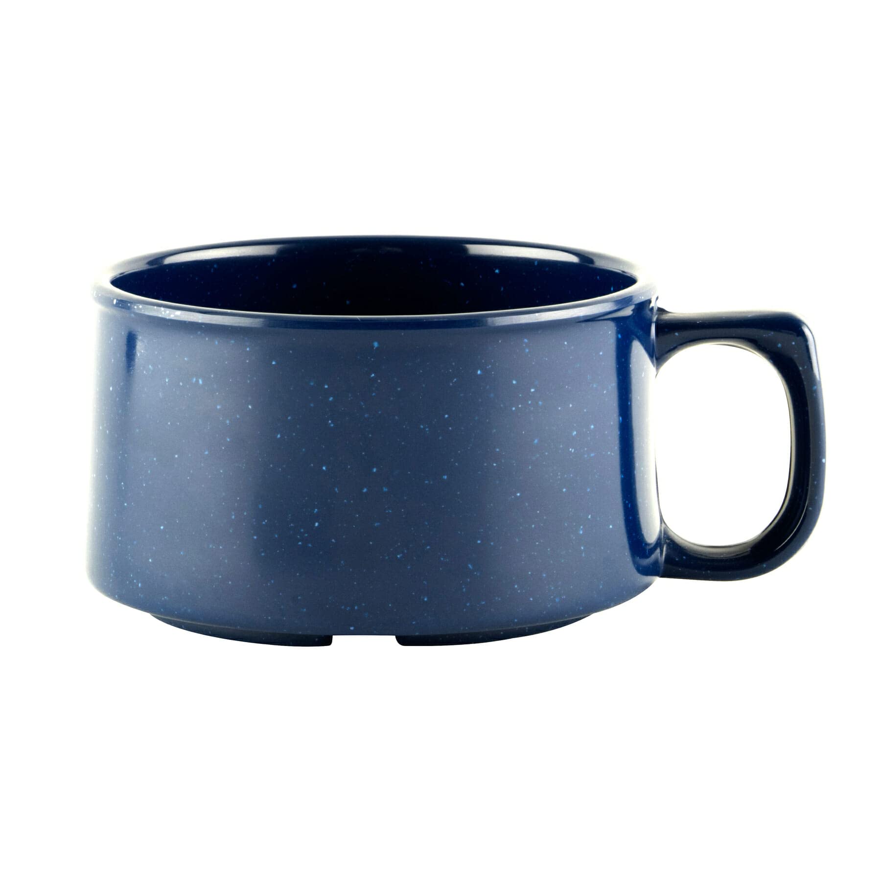 G.E.T. Bf-080-Tb-Ec Melamine Shatter-Resistant Mug/Coffee Cup, 11 Ounce, Texas Blue (Set Of 4)