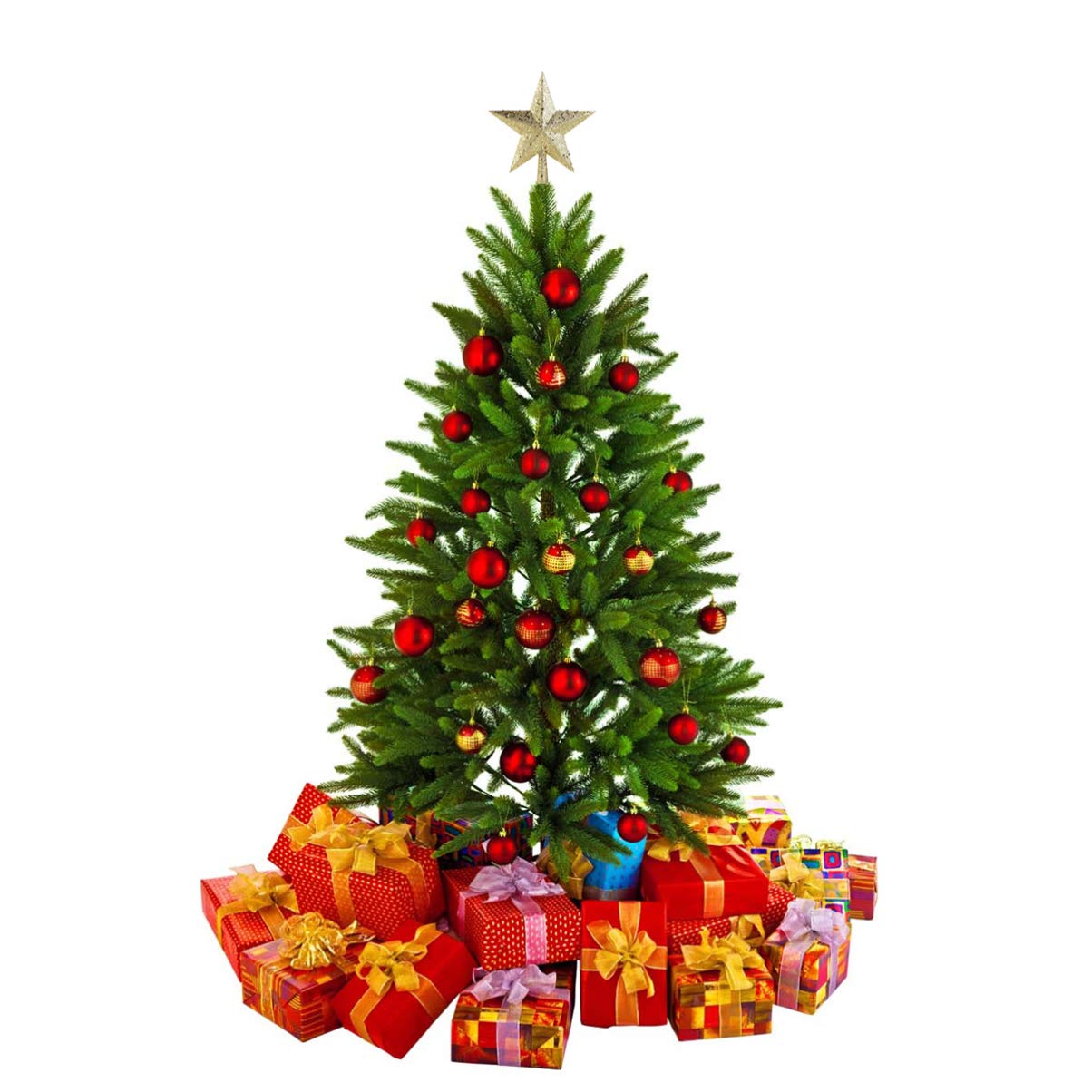 Cabilock Mini Christmas Tree Topper Small Star Tree Topper Christmas Star Treetop Ornaments Decorative for Xmas Christmas Party(