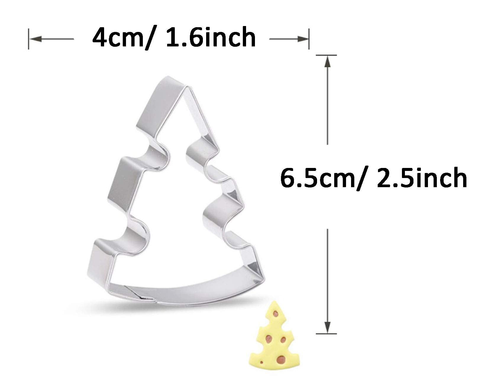 Wjsyshop Cheese Cookie Cutter