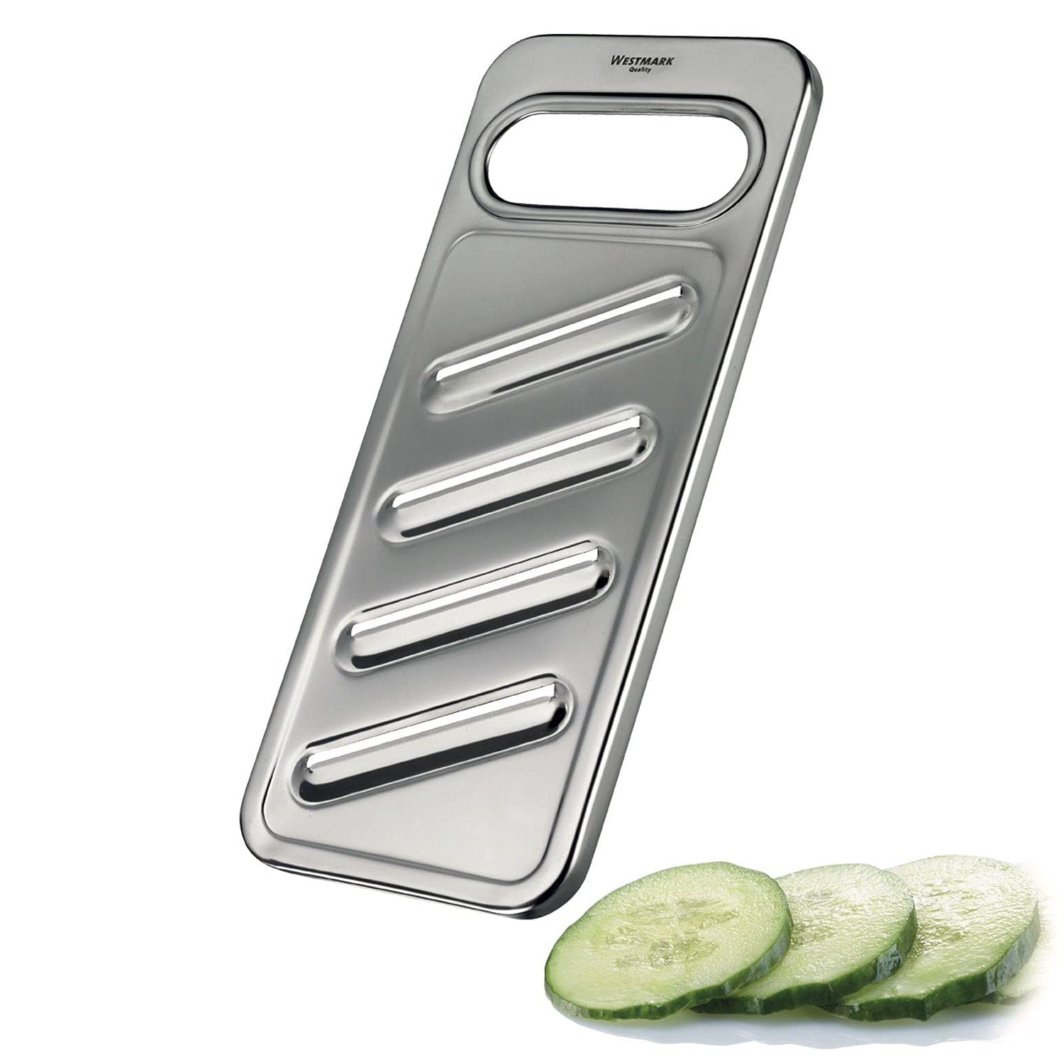 Westmark 10062270 Cucumber Slicer Steel, One Size, Stainless Steel