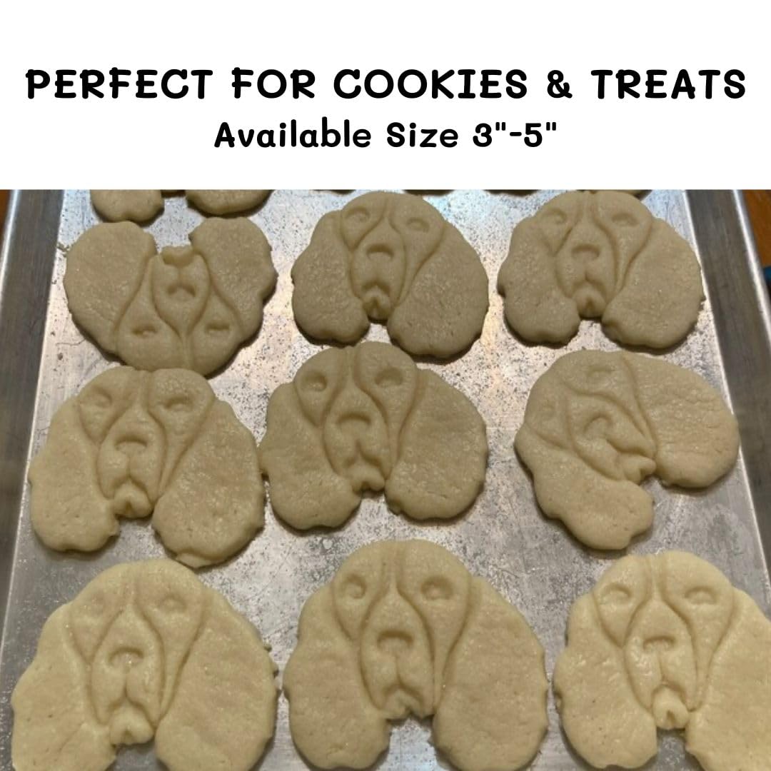 English Springer Spaniel Cookie Cutter And Dog Treat Cutter - Dog Face