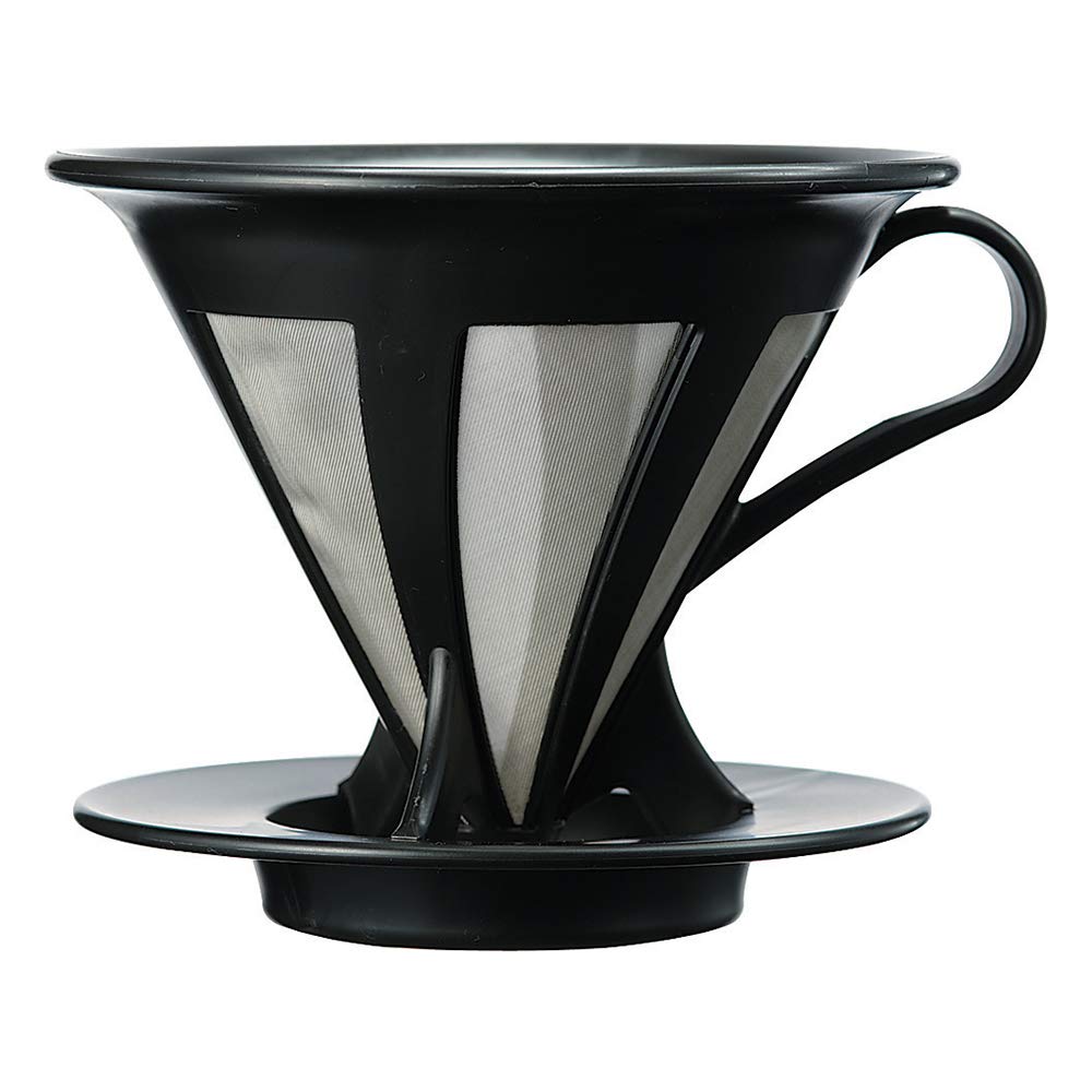 Hario Cafeor Mesh Coffee Dripper, Size 02, Black
