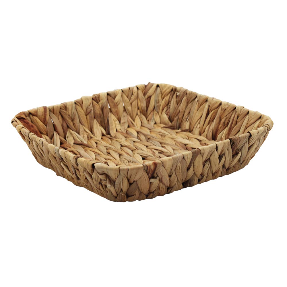 Grass Weaving Tray, Grass Storage Bins For Fruit Or Tea,Arts And Crafts. (1) (Rectangle-1Pc)