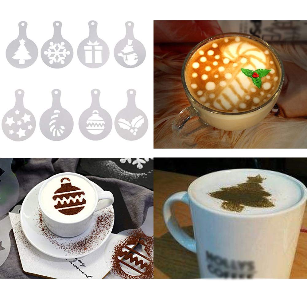 2 Pcs 10Oz Stainless Steel Powder Shakers, Tunan Coffee Cocoa Cinnamon Dredges With Fine-Mesh Lid, Sugar Spice Seasoning Cans Fo