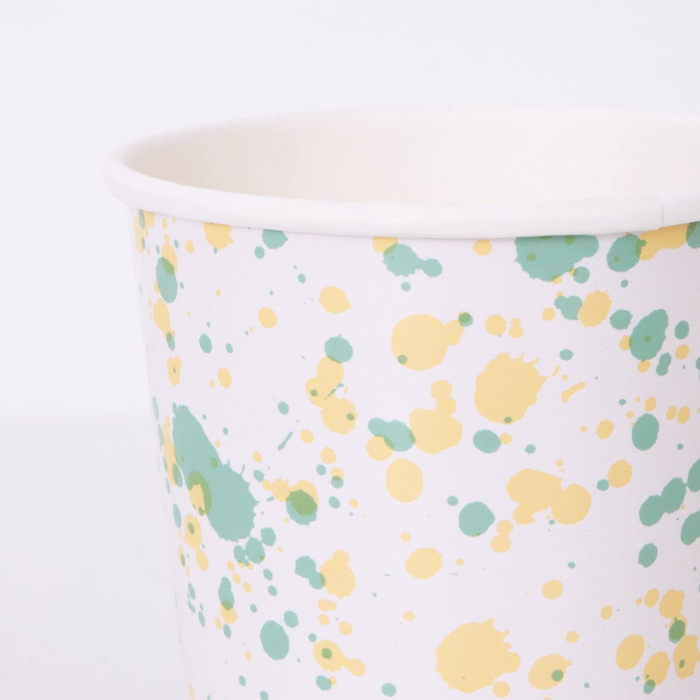 Meri Meri Speckled Cups (Pack Of 8)